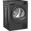 Sèche-linge pompe à chaleur Beko D3H18CC01A 8 kg noir | Nimestore