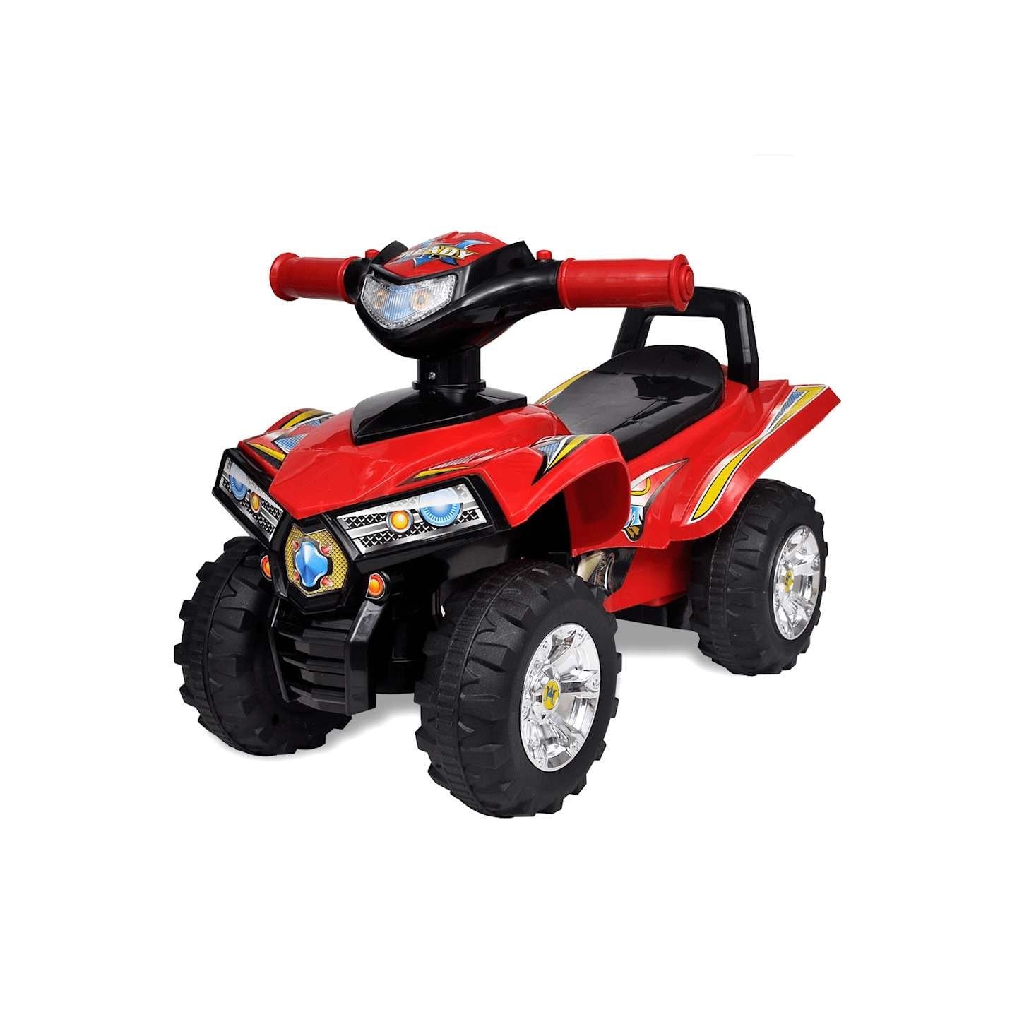 Quad à chevaucher enfant rouge avec son et lumière