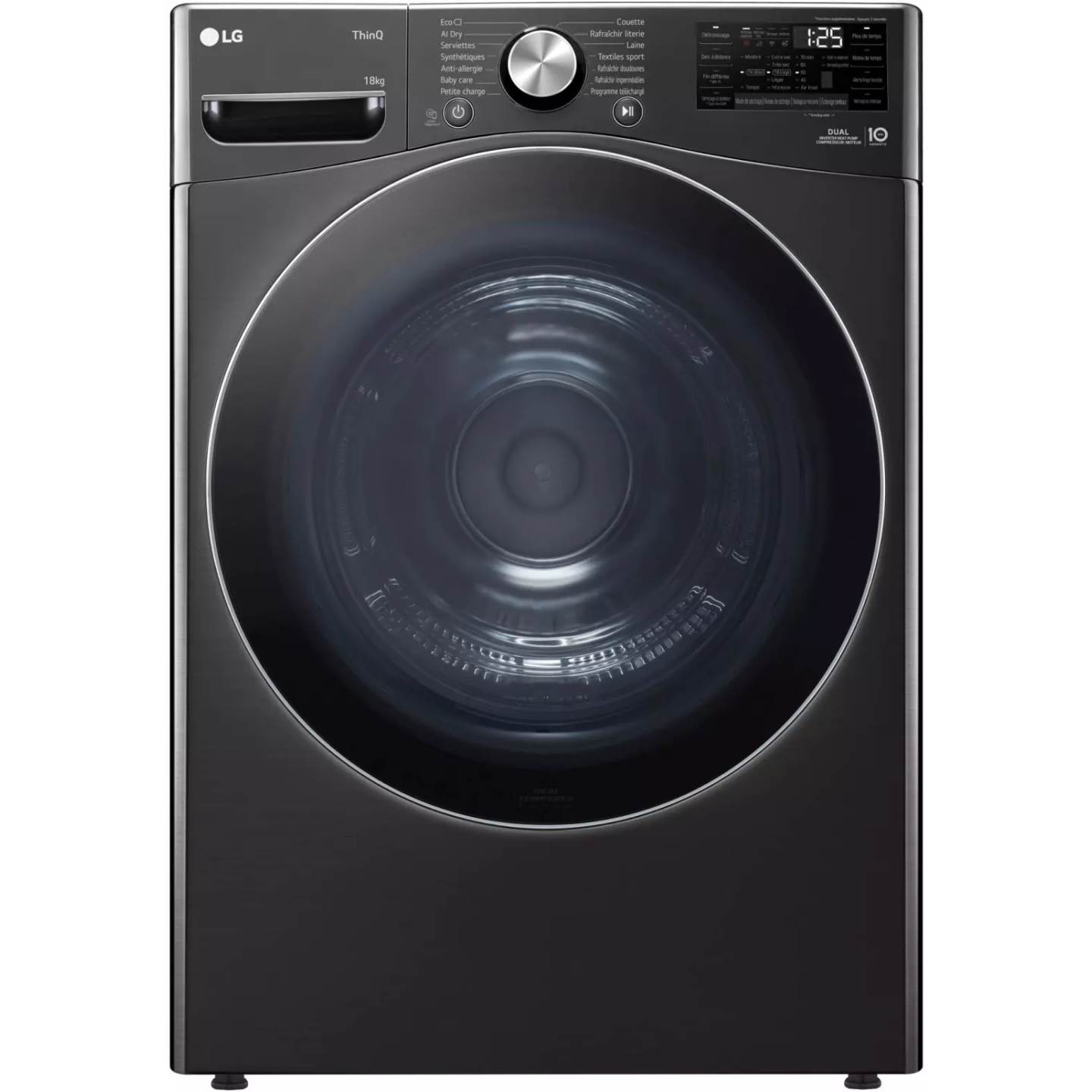 Sèche-linge pompe à chaleur LG RH8P12BS 18 kg Wi-Fi | Nimestore