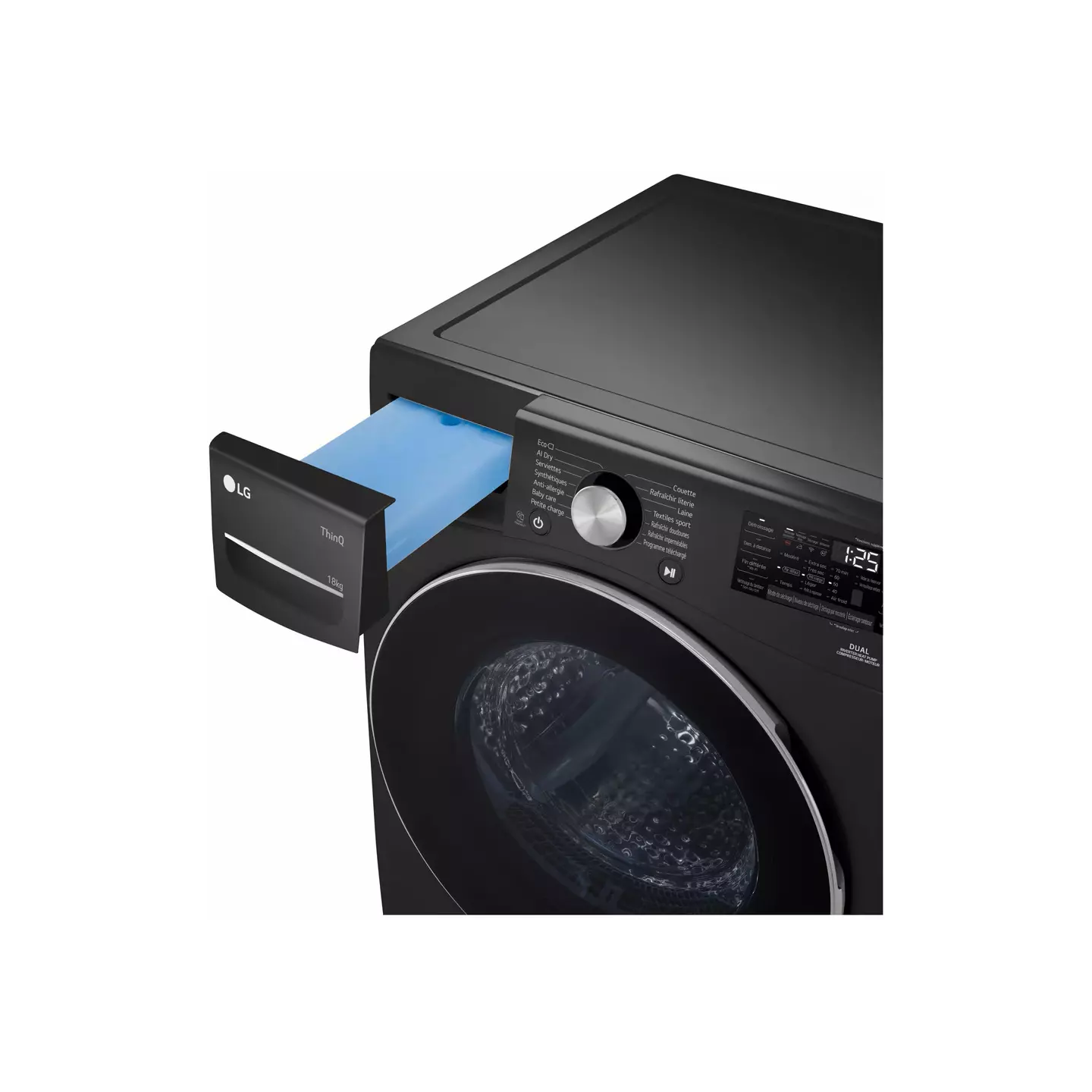 Sèche-linge pompe à chaleur LG RH8P12BS 18 kg Wi-Fi | Nimestore