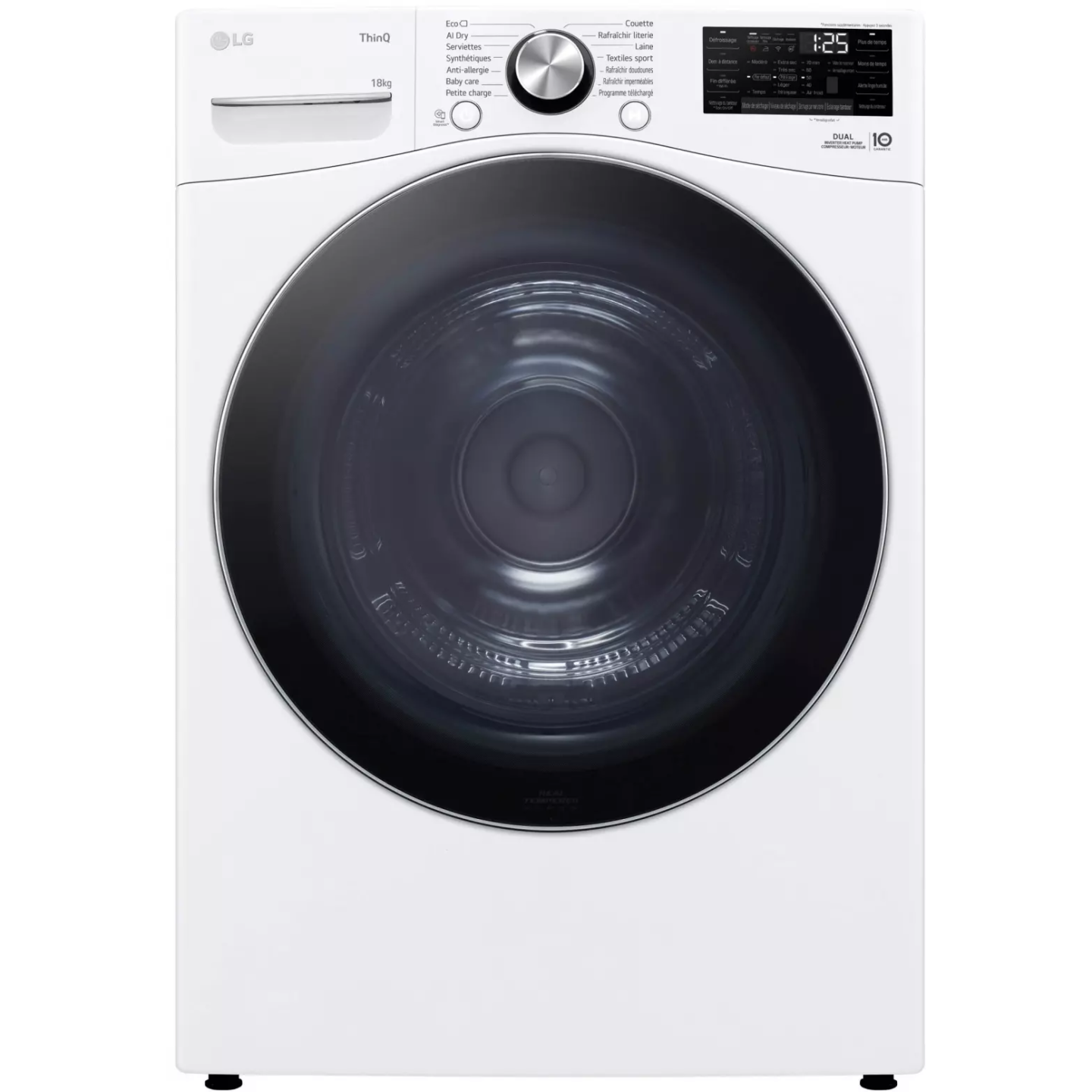 Sèche-linge pompe à chaleur LG RH8P12WH 18 kg Wi-Fi | Nimestore