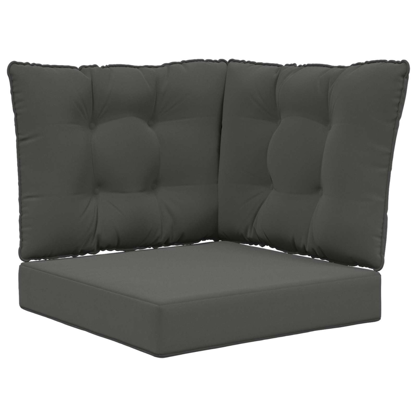 Coussin de canapé d'extérieur Polyester Anthracite