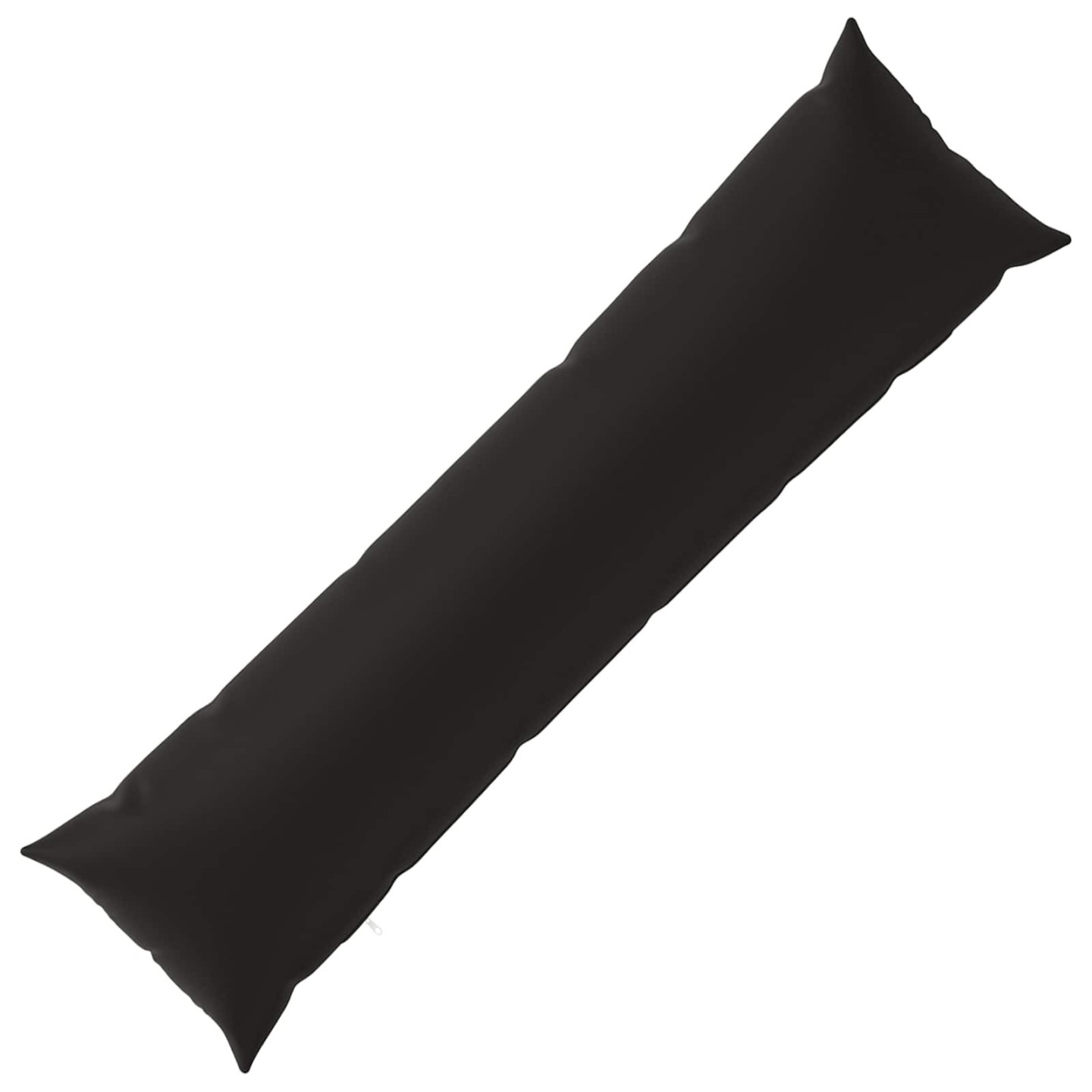 Coussin avec oreiller HEERLEN Noir 40 x 145 cm Polyester