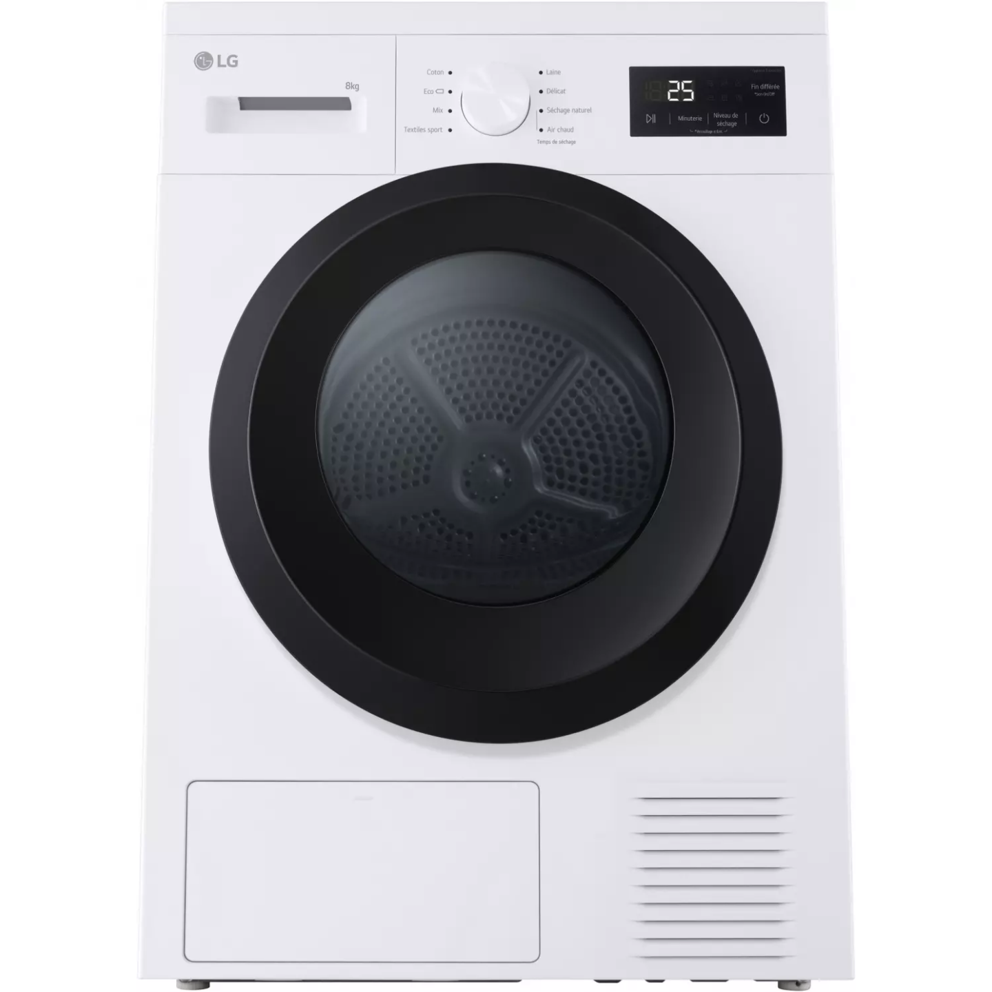 Sèche-linge pompe à chaleur LG RH8N15WH 8 kg | Nimestore