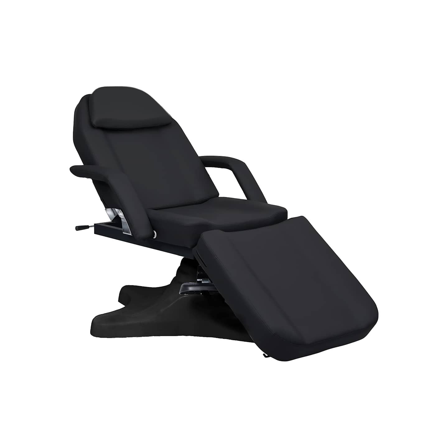 Table de massage Noir 180x62x(86,5-118) cm
