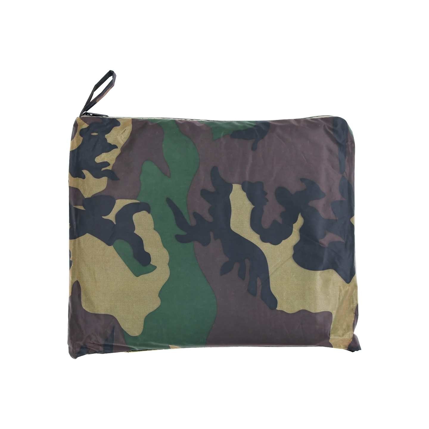 Combinaison de pluie avec capuche 2 pcs Hommes Camouflage XL