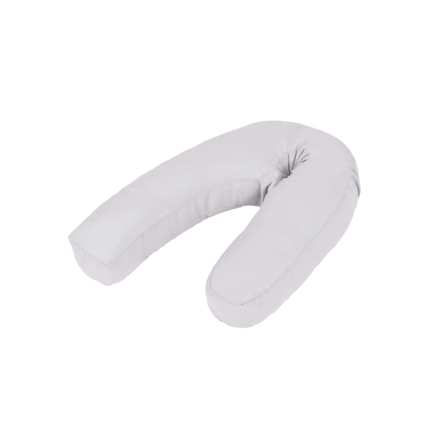 Coussin de grossesse en forme de J 54x(36-43) cm Gris