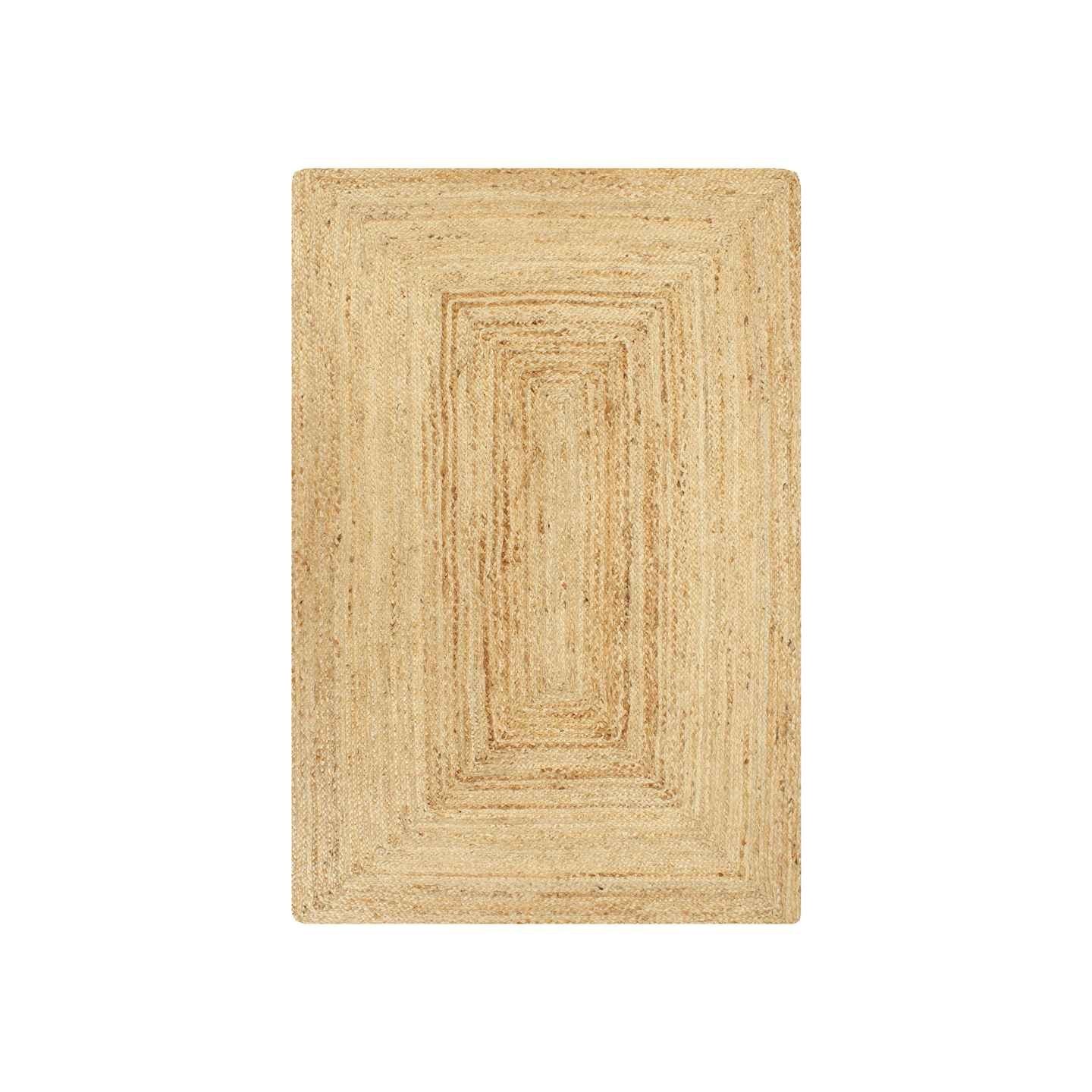 Tapis fait à la main Jute Naturel 80x160 cm