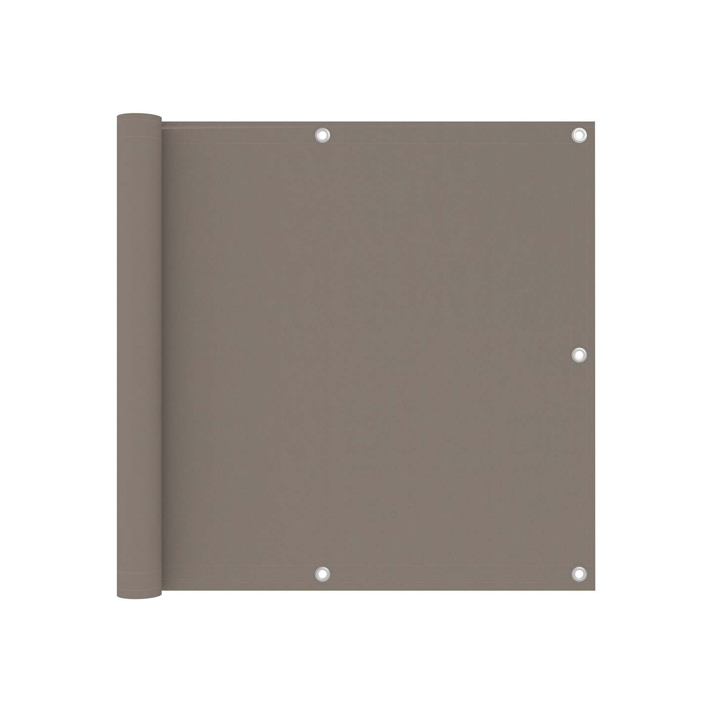 Écran de balcon Taupe 90x300 cm Tissu Oxford