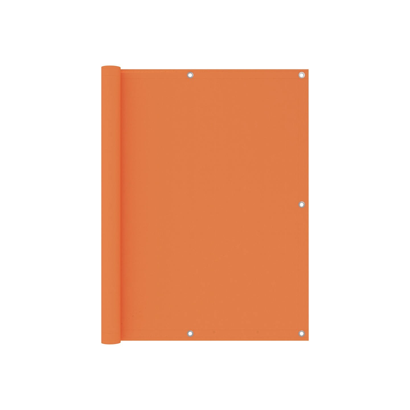Écran de balcon Orange 120x500 cm Tissu Oxford