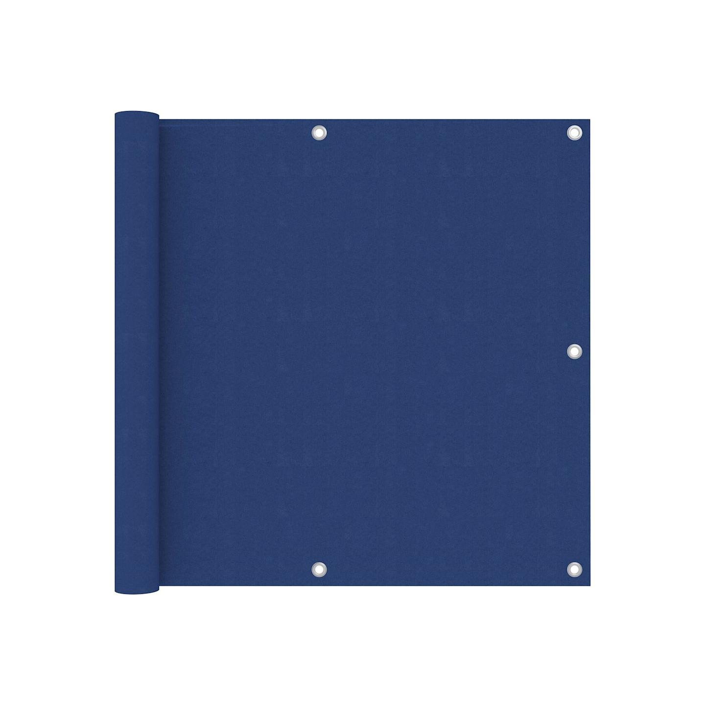 Écran de balcon Bleu 90x600 cm Tissu Oxford
