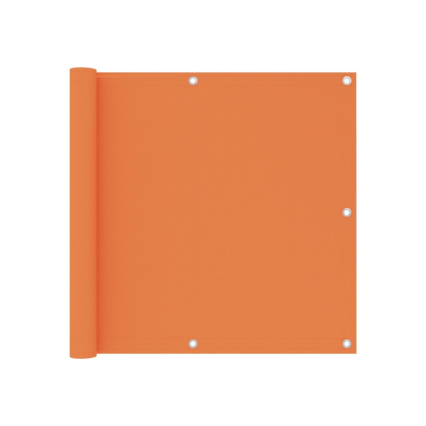 Écran de balcon Orange 90x500 cm Tissu Oxford
