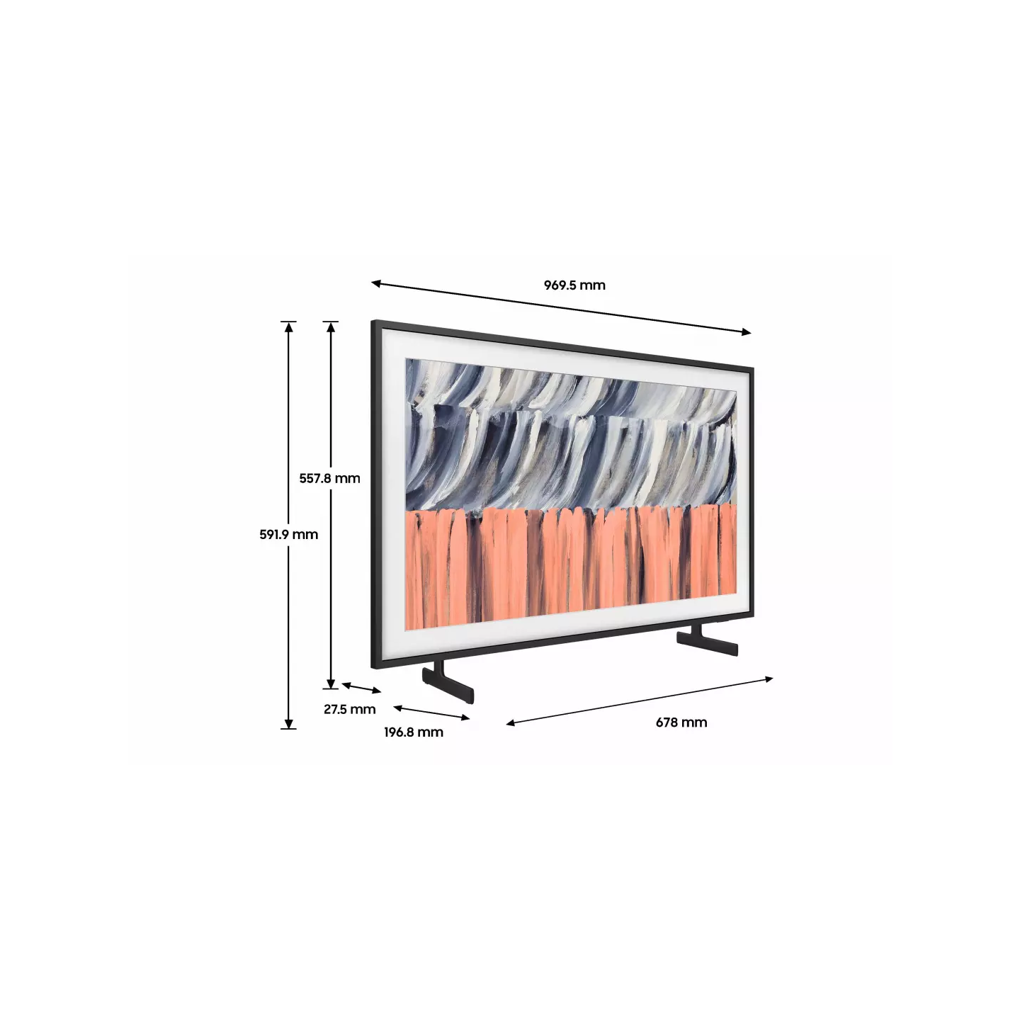 TV QLED Samsung The Frame TQ43LS03HE 43" 4K | Nimestore