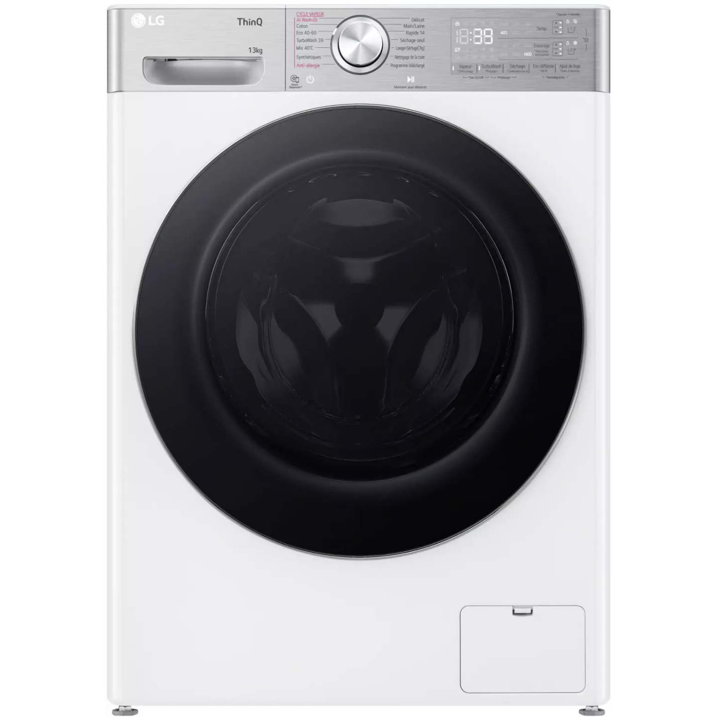 Lave-linge séchant LG F374R92WSTA 13/7 kg ezDispense | Nimestore