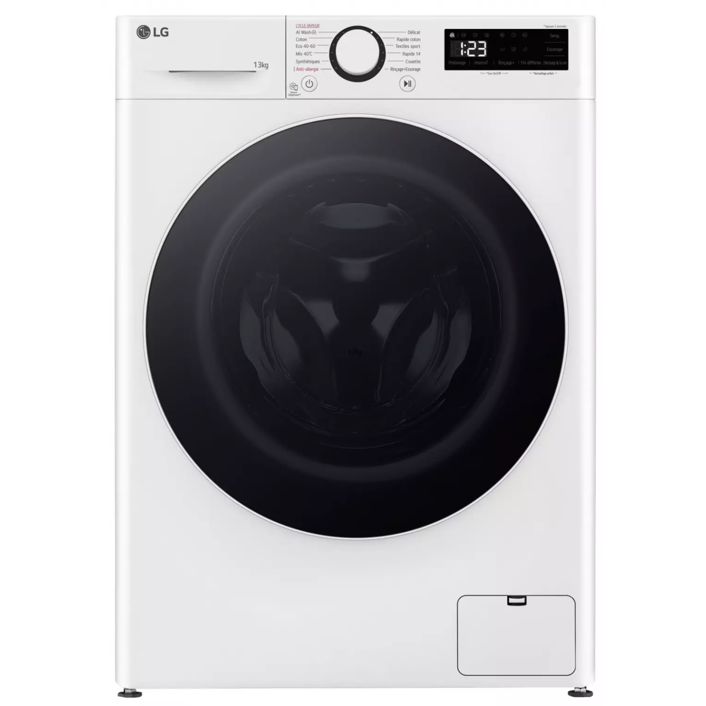 Lave-linge LG F34R50WHS 13 kg 1400 tr/min AI Direct Drive | Nimestore