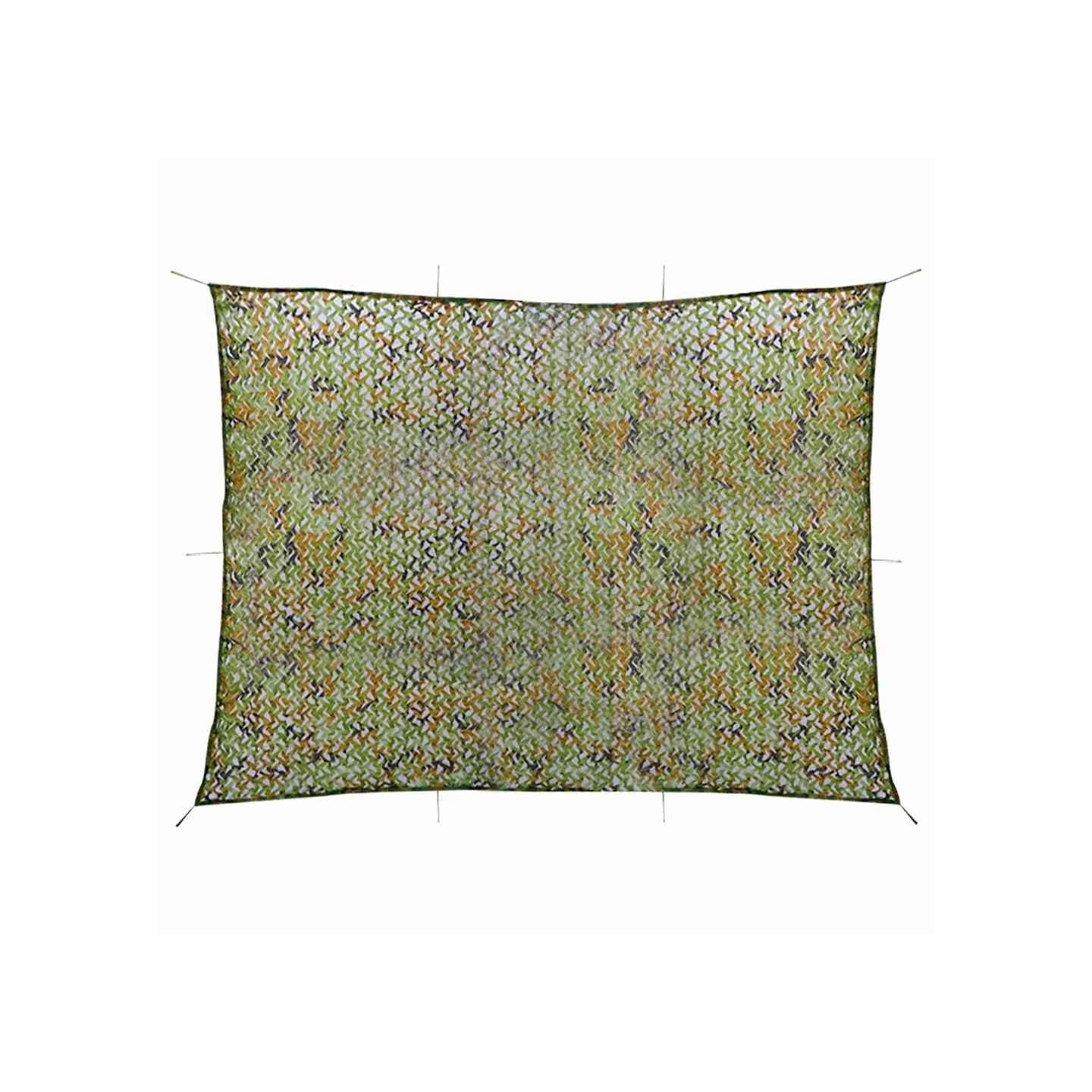 Filet de camouflage avec sac de rangement 2x4 m Vert