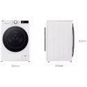 Lave-linge LG F34R50WHS 13 kg 1400 tr/min AI Direct Drive | Nimestore