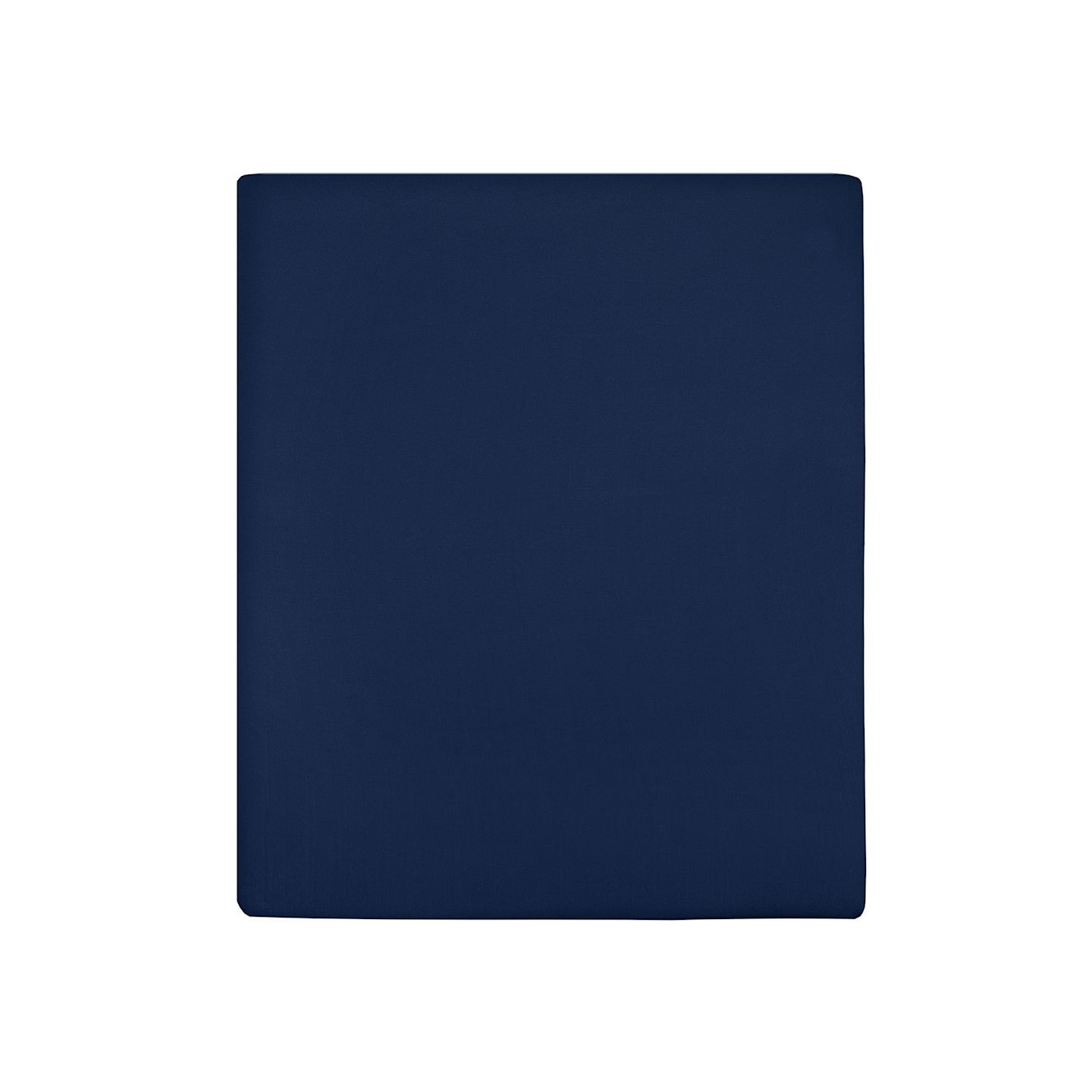 Draps-housses Jersey 2 pcs Bleu marine 160x200 cm Coton