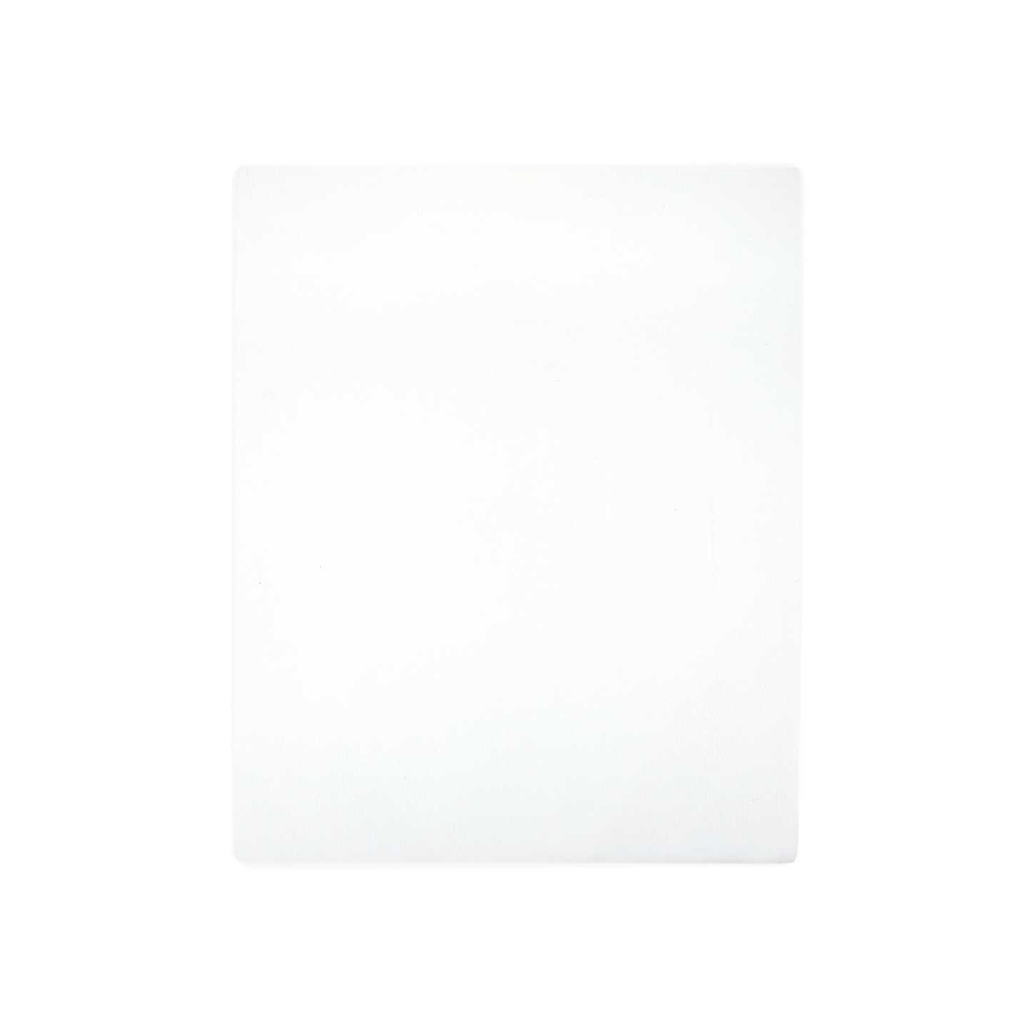 Drap-housse Jersey Blanc 180x200 cm Coton
