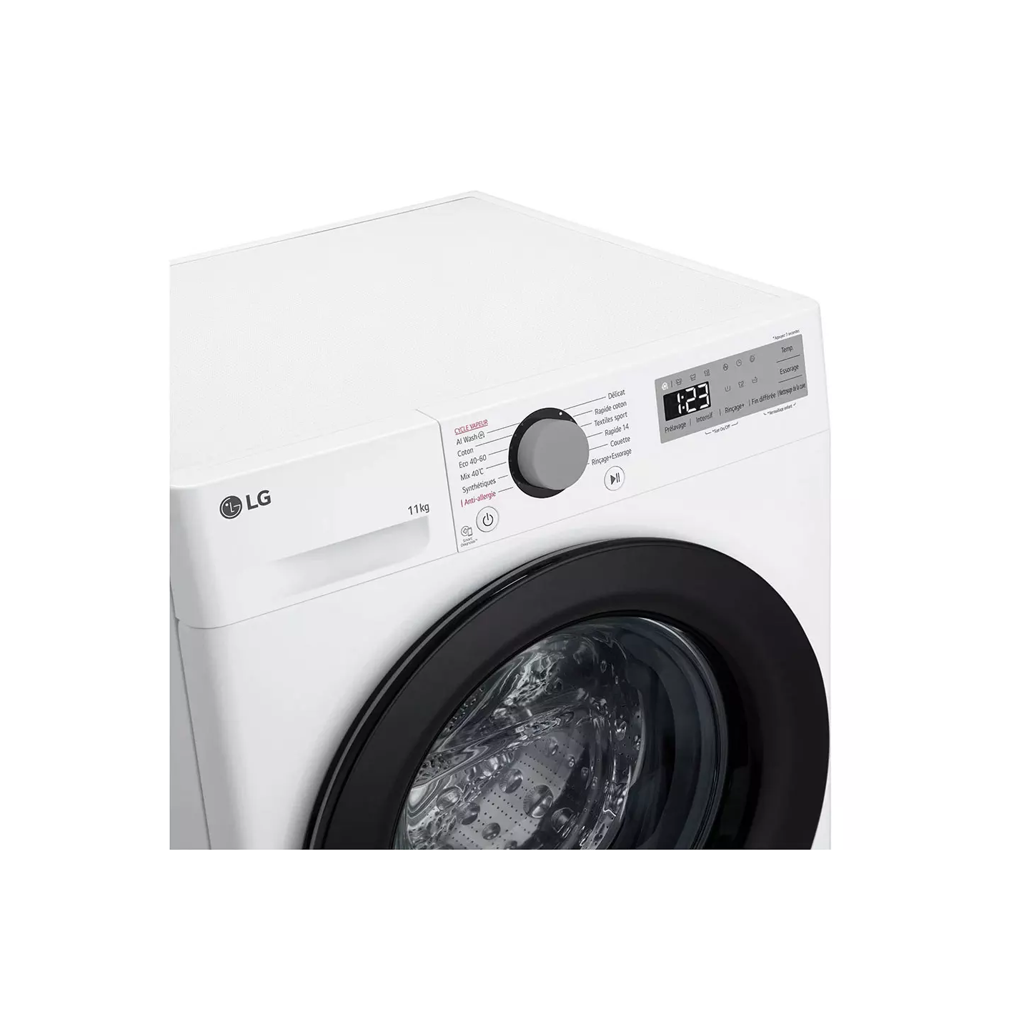 Lave-linge LG F14R15WHS 11 kg 1400 tr/min vapeur | Nimestore