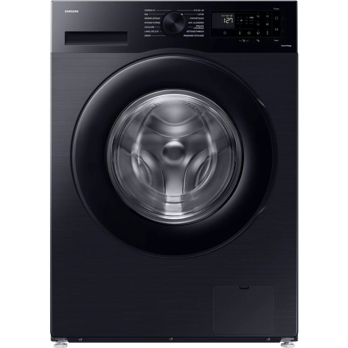 Lave-linge Samsung WW90CGC04DAB 9 kg noir EcoBubble | Nimestore