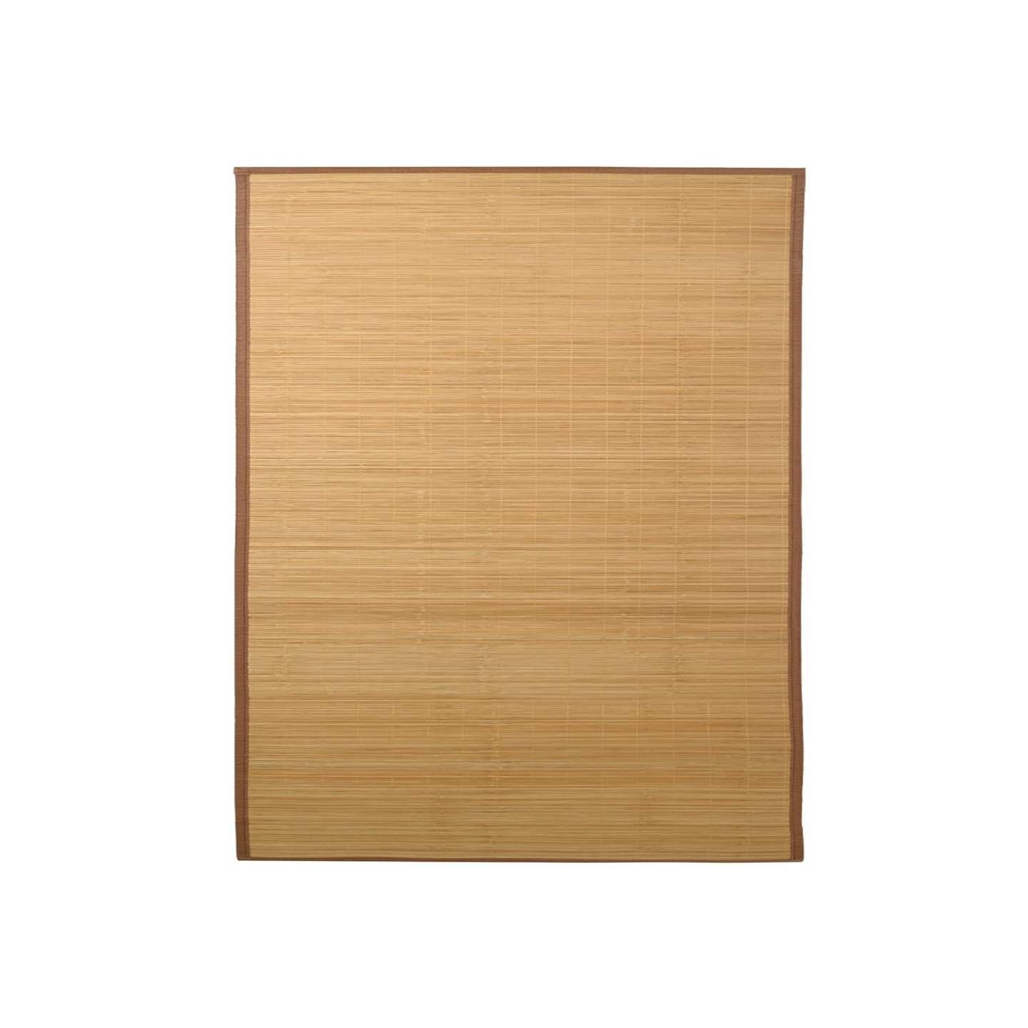 Tapis en bambou 160x230 cm Marron