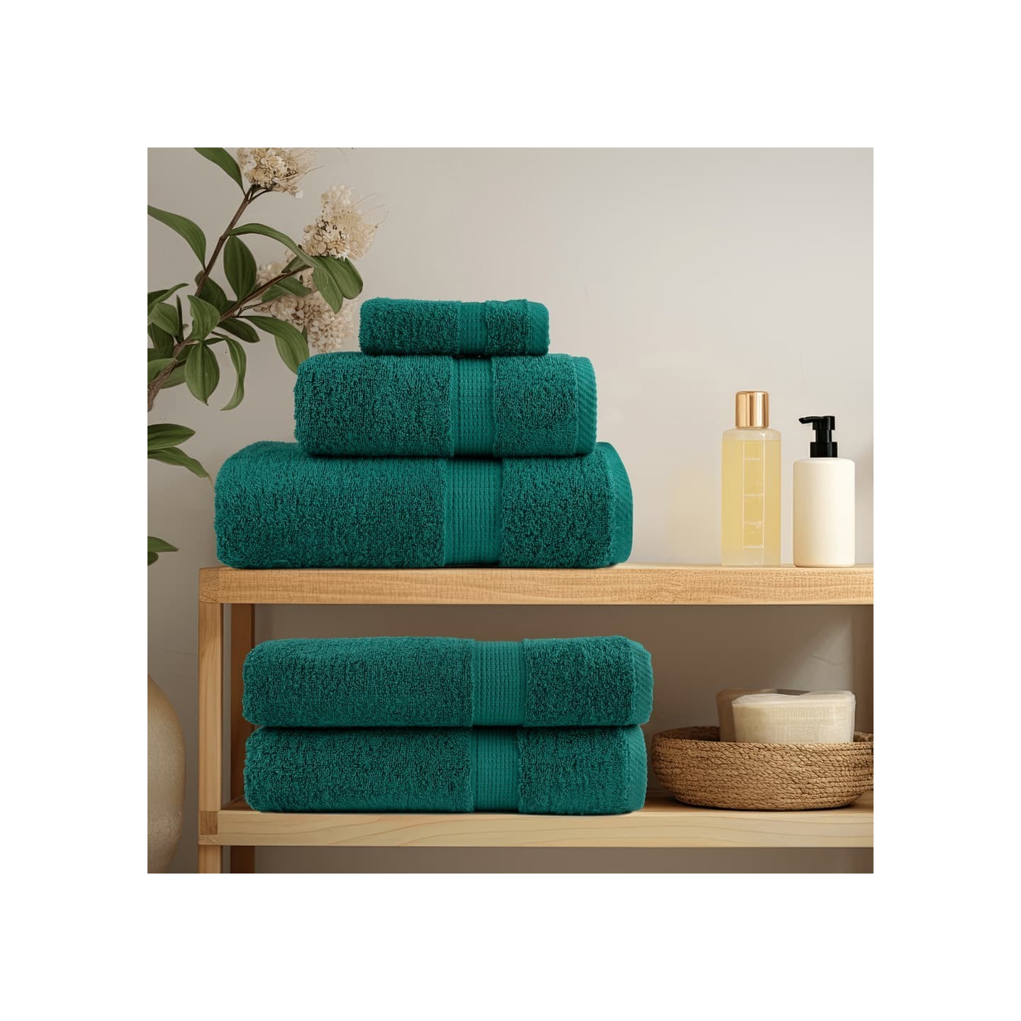 Serviettes de bain de qualité supérieure SOLUND 10 pcs 600g/m²