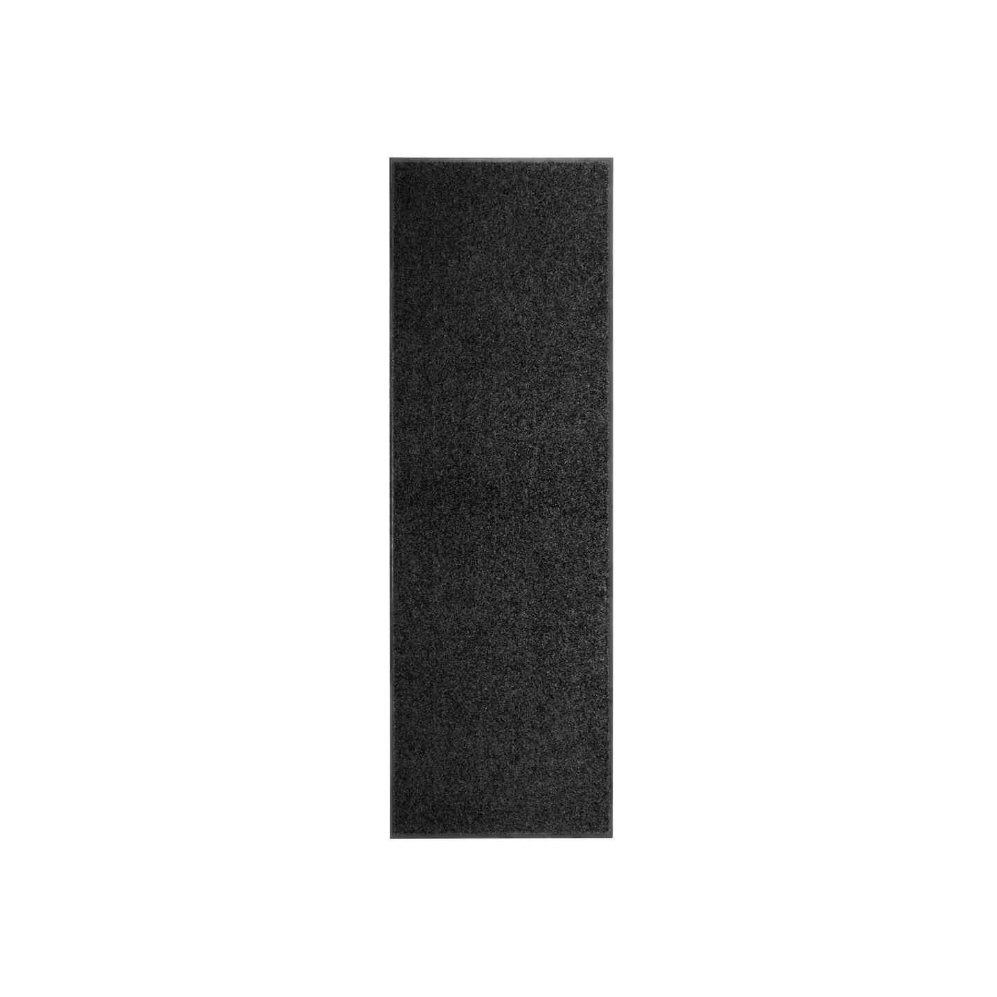 Paillasson lavable Noir 60x180 cm