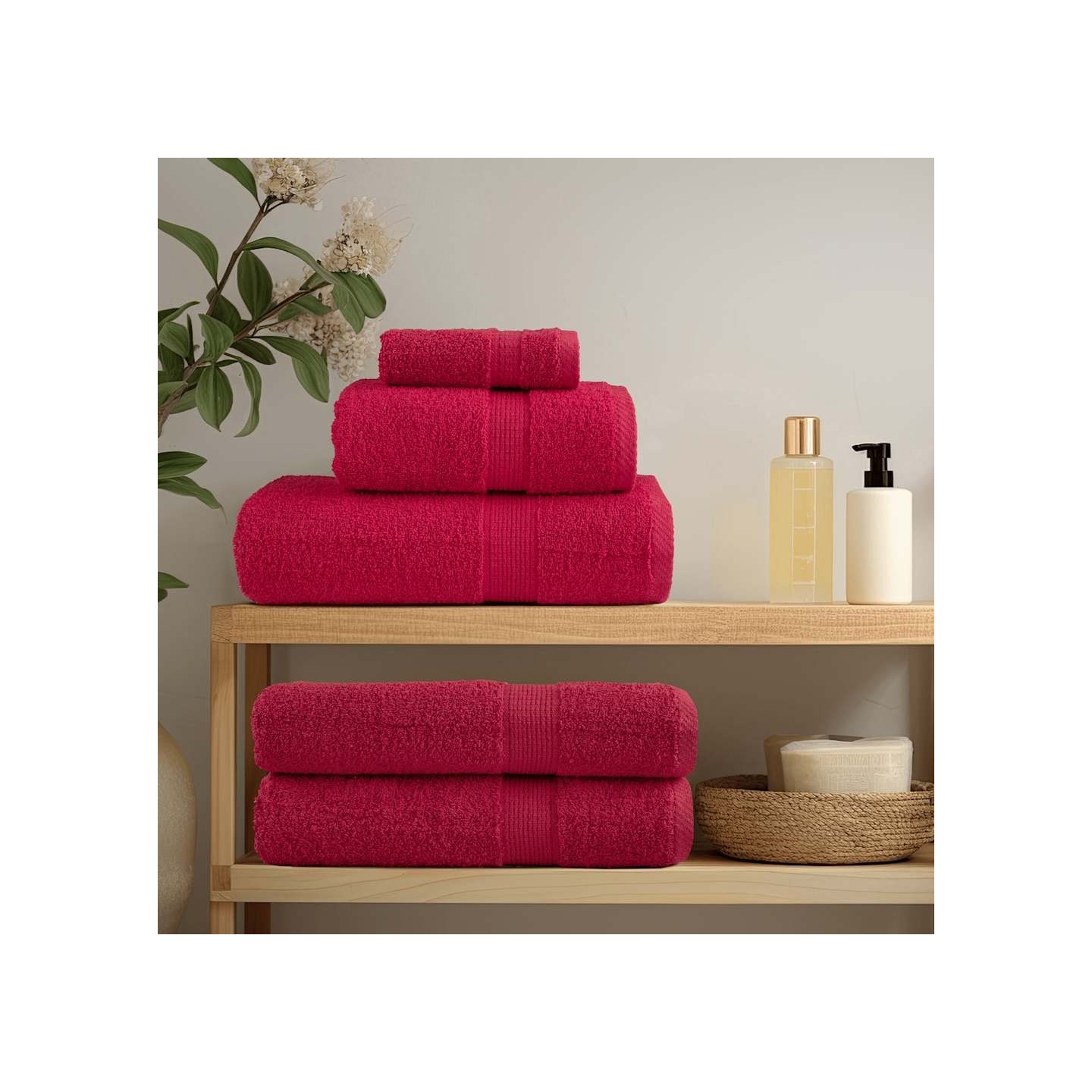 Serviettes de bain de qualité supérieure SOLUND 4 pcs 600g/m²