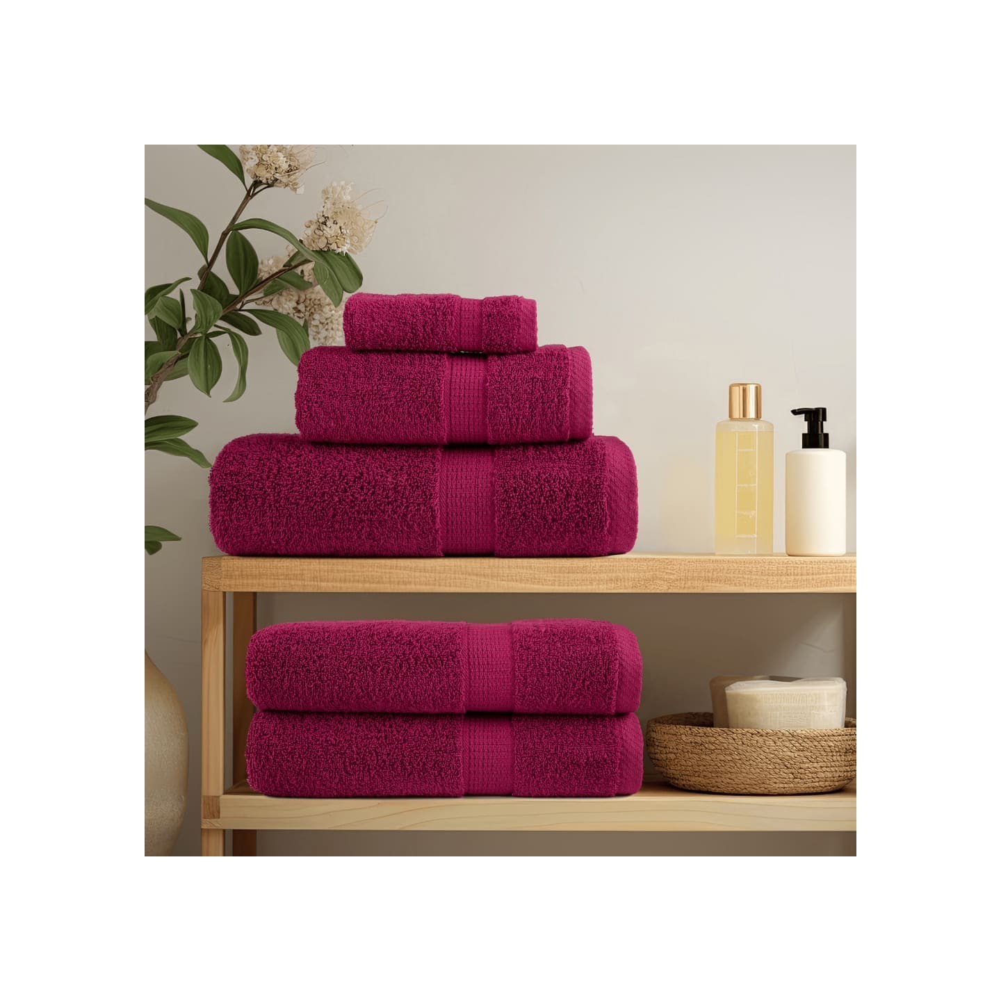 Ensemble de serviettes de qualité supérieure SOLUND 6 pcs