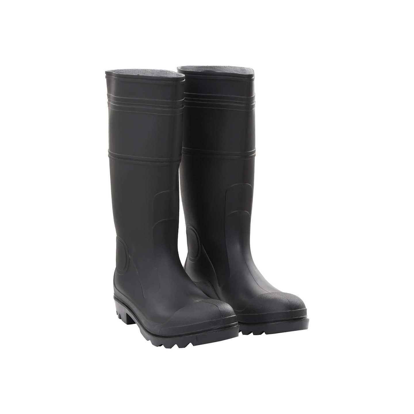 Bottes de pluie noir taille 44 PVC