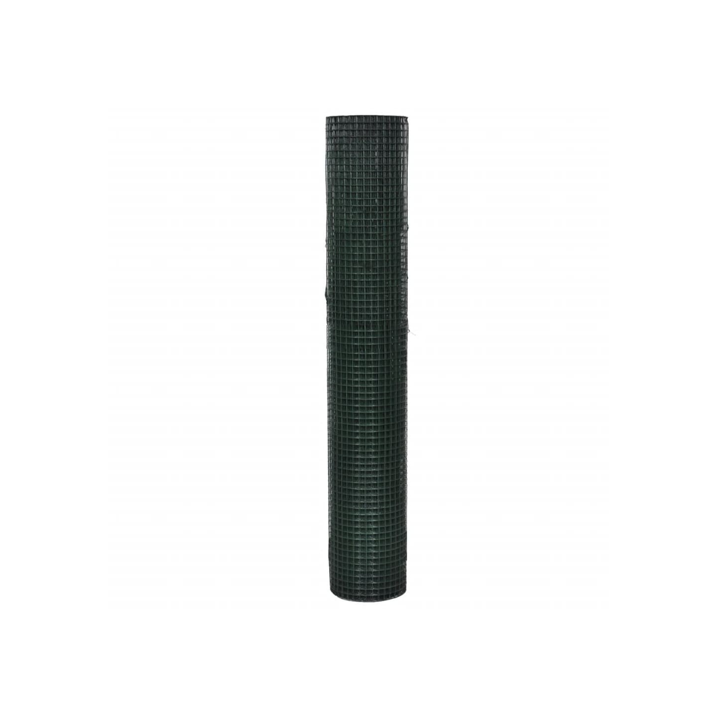 Grillage Acier galvanisé et revêtement en PVC 25 x 1 m Vert