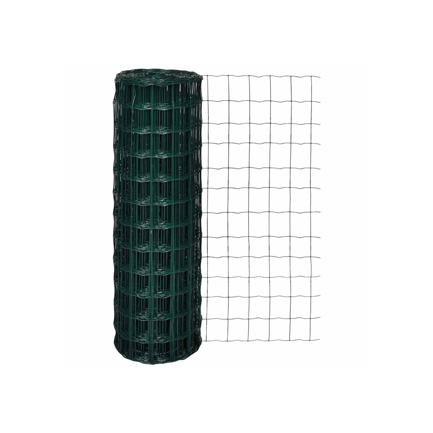 Clôture euro Acier 10 x 1,2 m Vert
