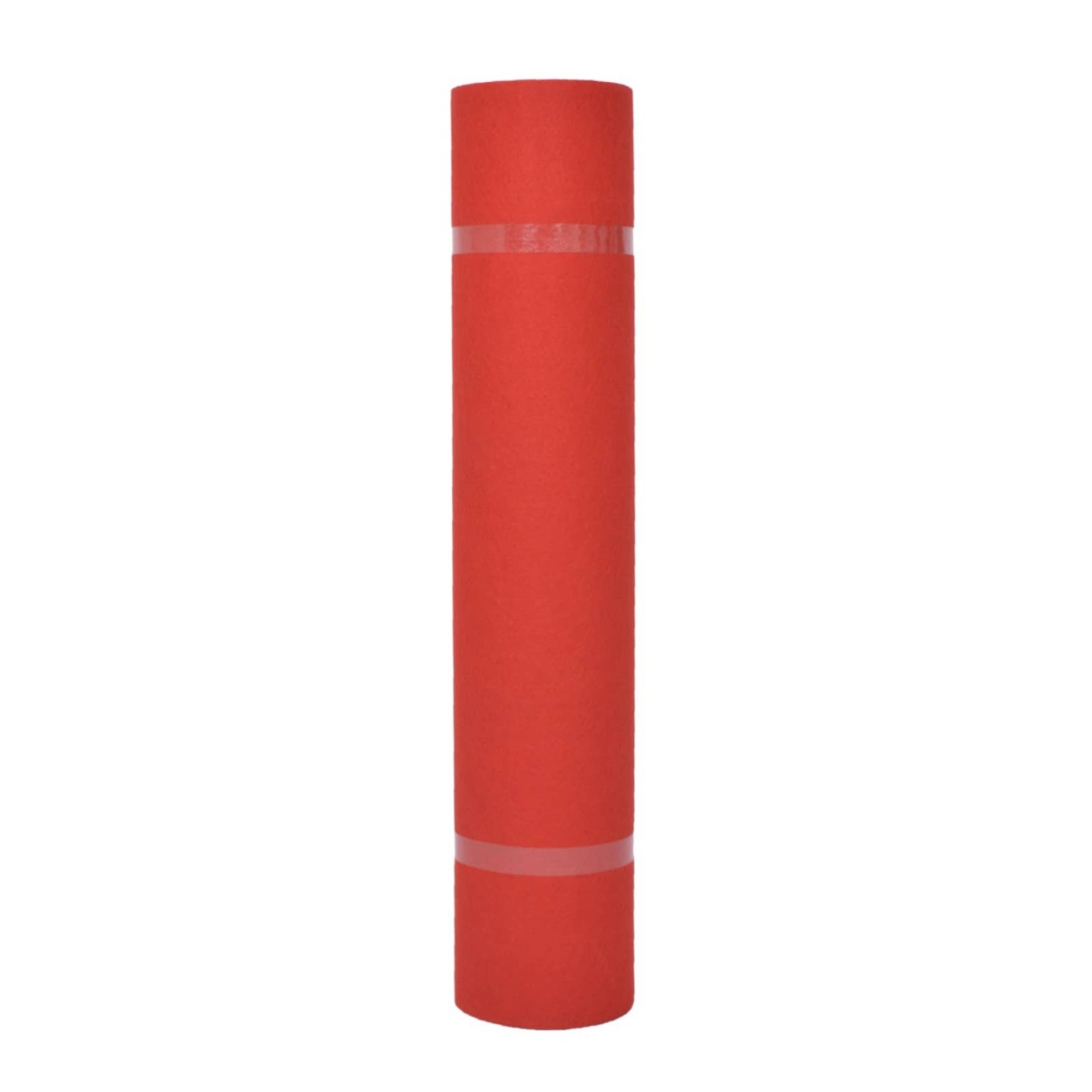 Tapis Uni Rouge 1 x 12 m Tissu