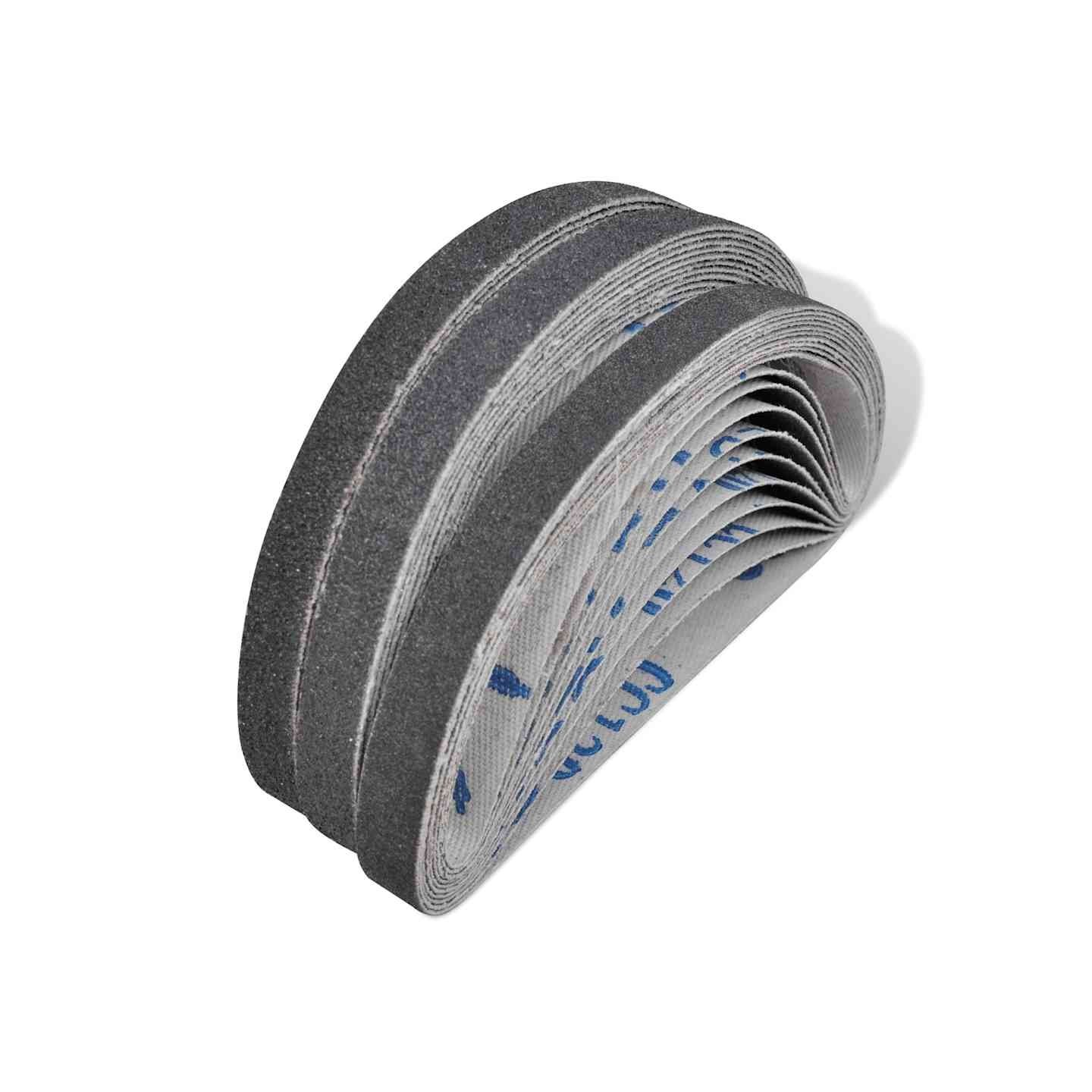 Lot de 30 courroies abrasives pour ponceuse à bande pneumatique