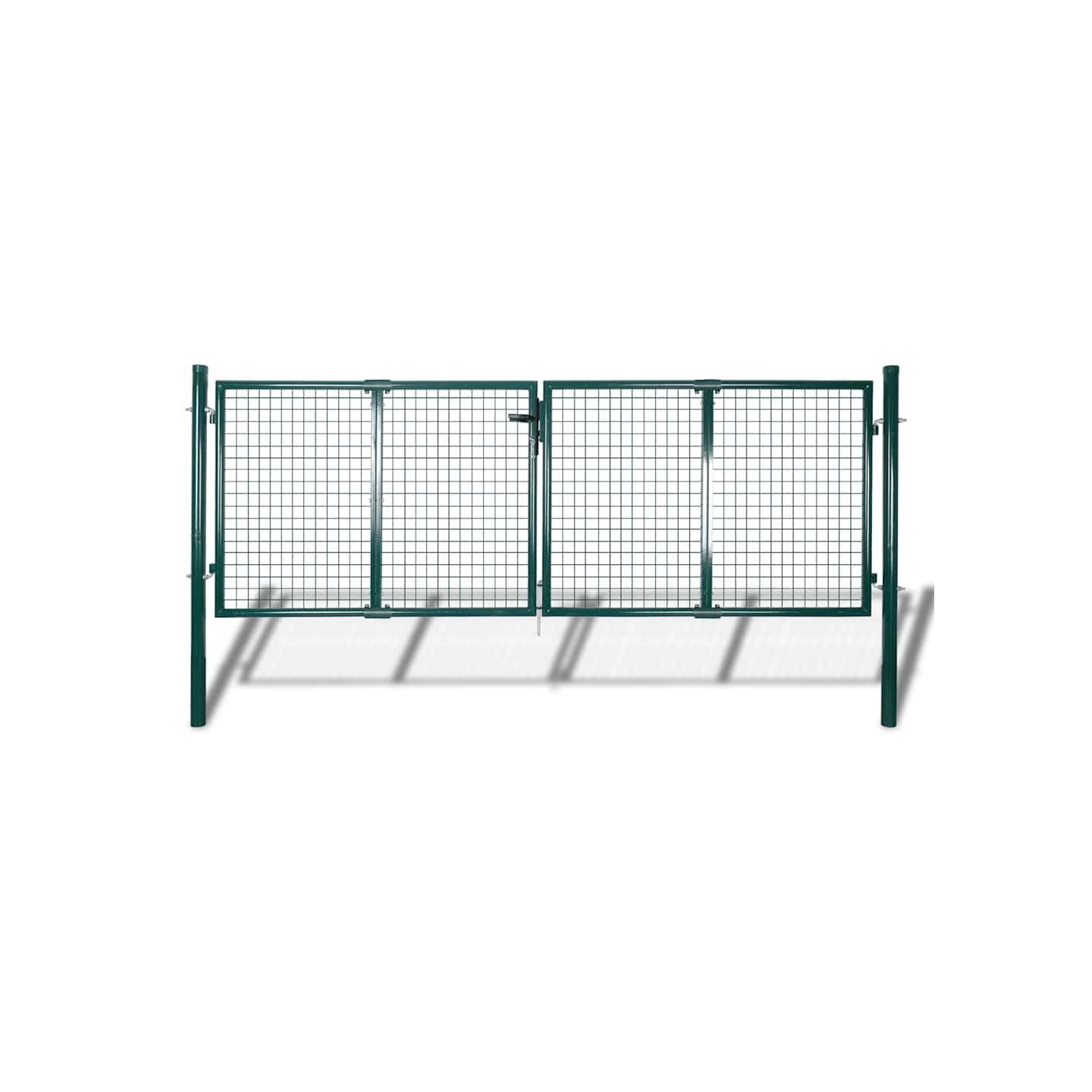 Grille de portail/clôture/mur en filet 300x75 cm