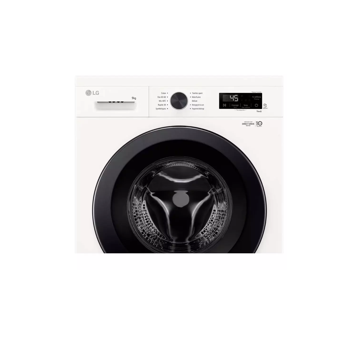 Lave-linge LG F94B15WHS 9 kg 1400 tr/min vapeur | Nimestore