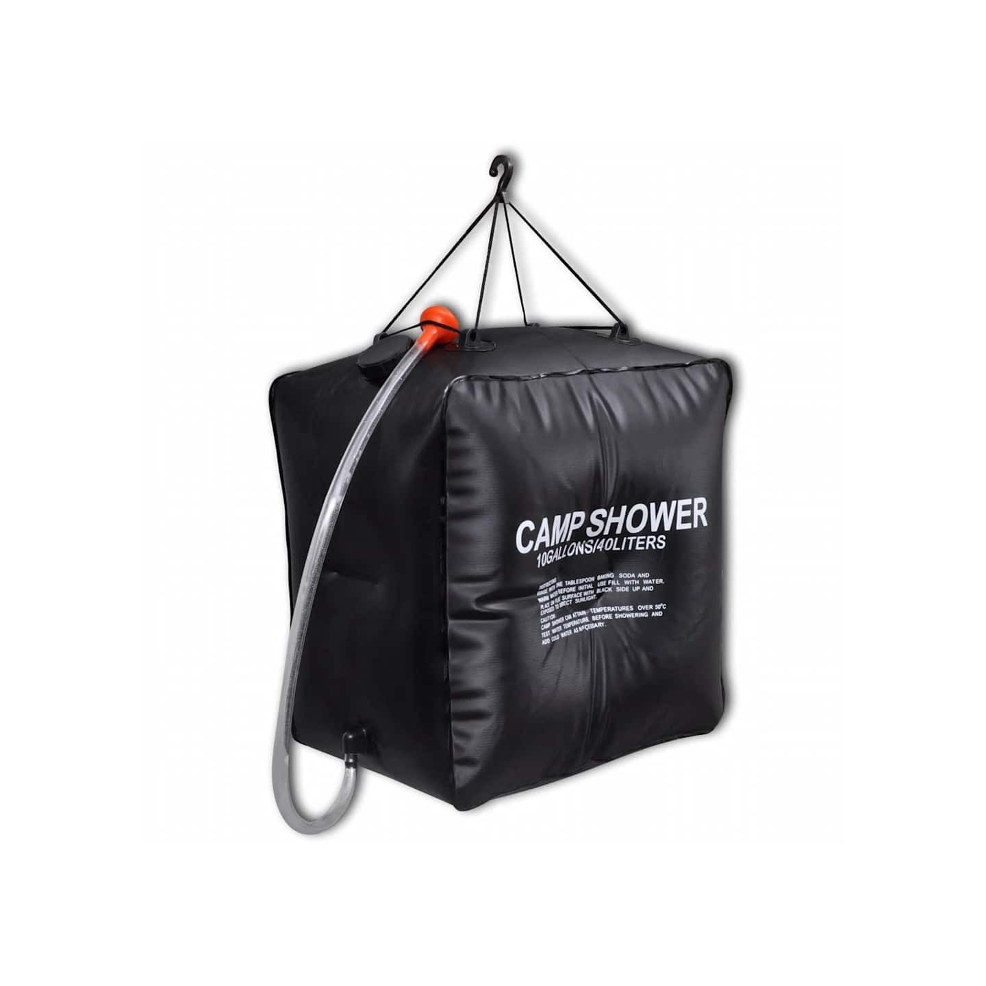 Douche solaire de camping et voyage 40 L