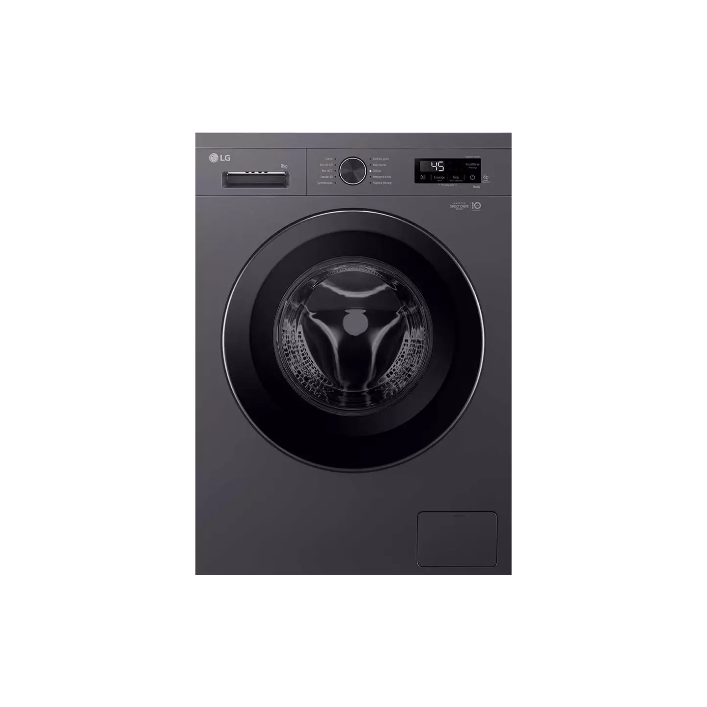 Lave-linge LG F84B15MBS 8 kg 1400 tr/min vapeur | Nimestore