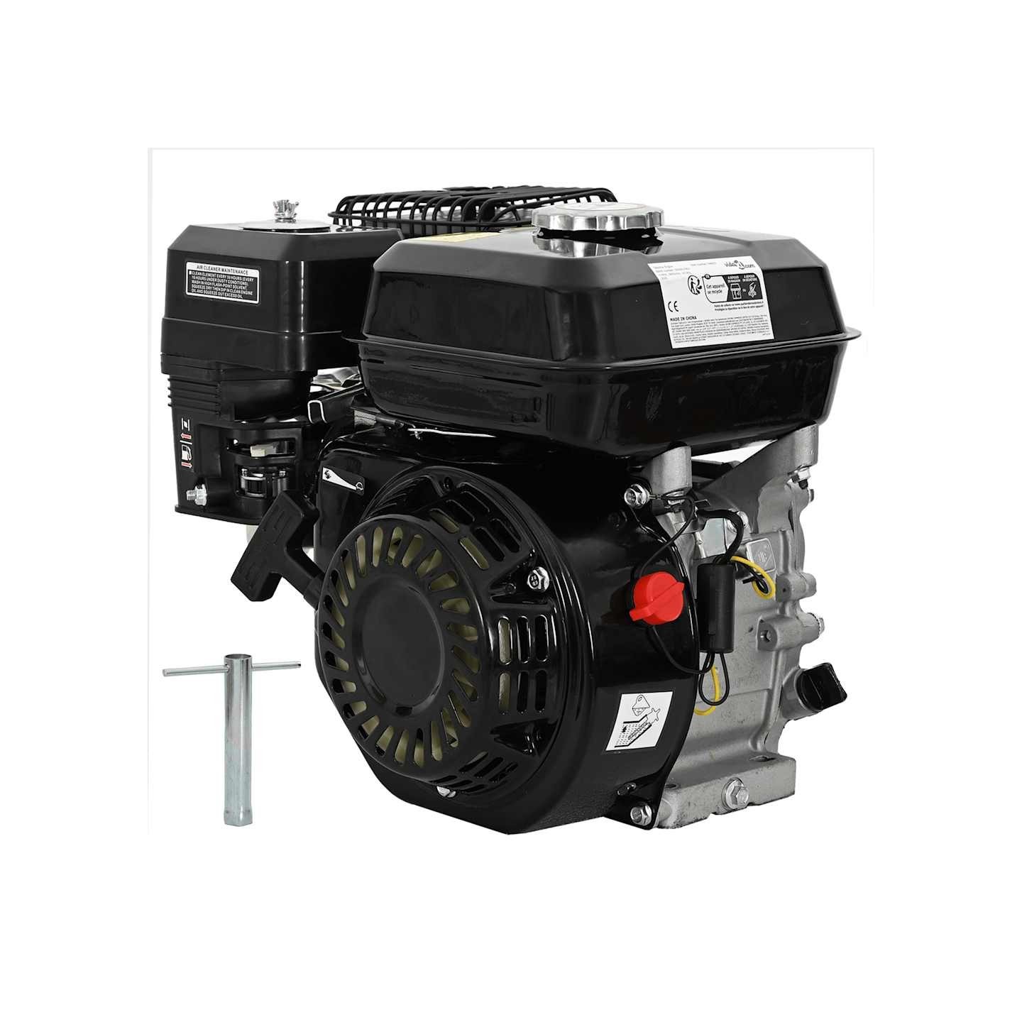 Moteur à essence 6,5 CH 4,8 kW Noir