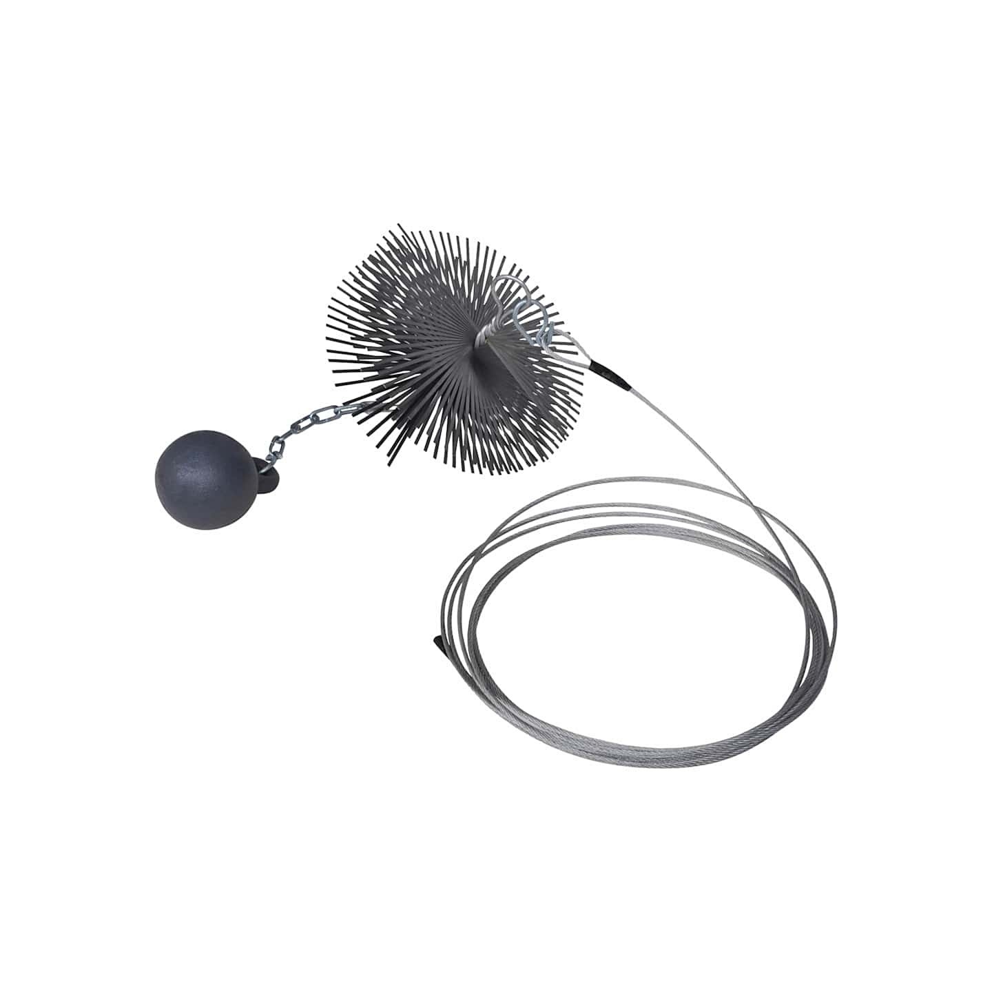 Brosse ronde pour cheminée Dia. 20 cm