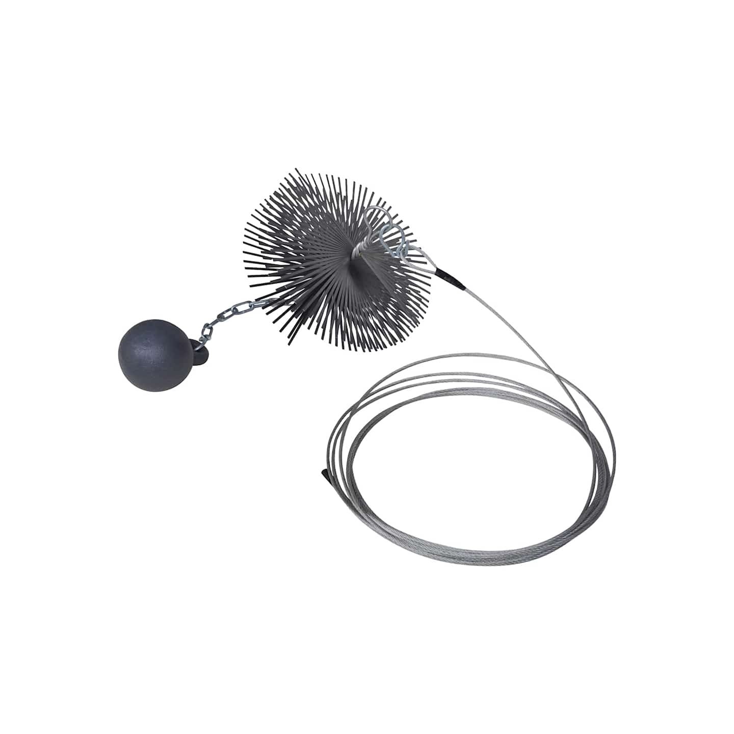 Brosse ronde pour cheminée Dia. 25 cm