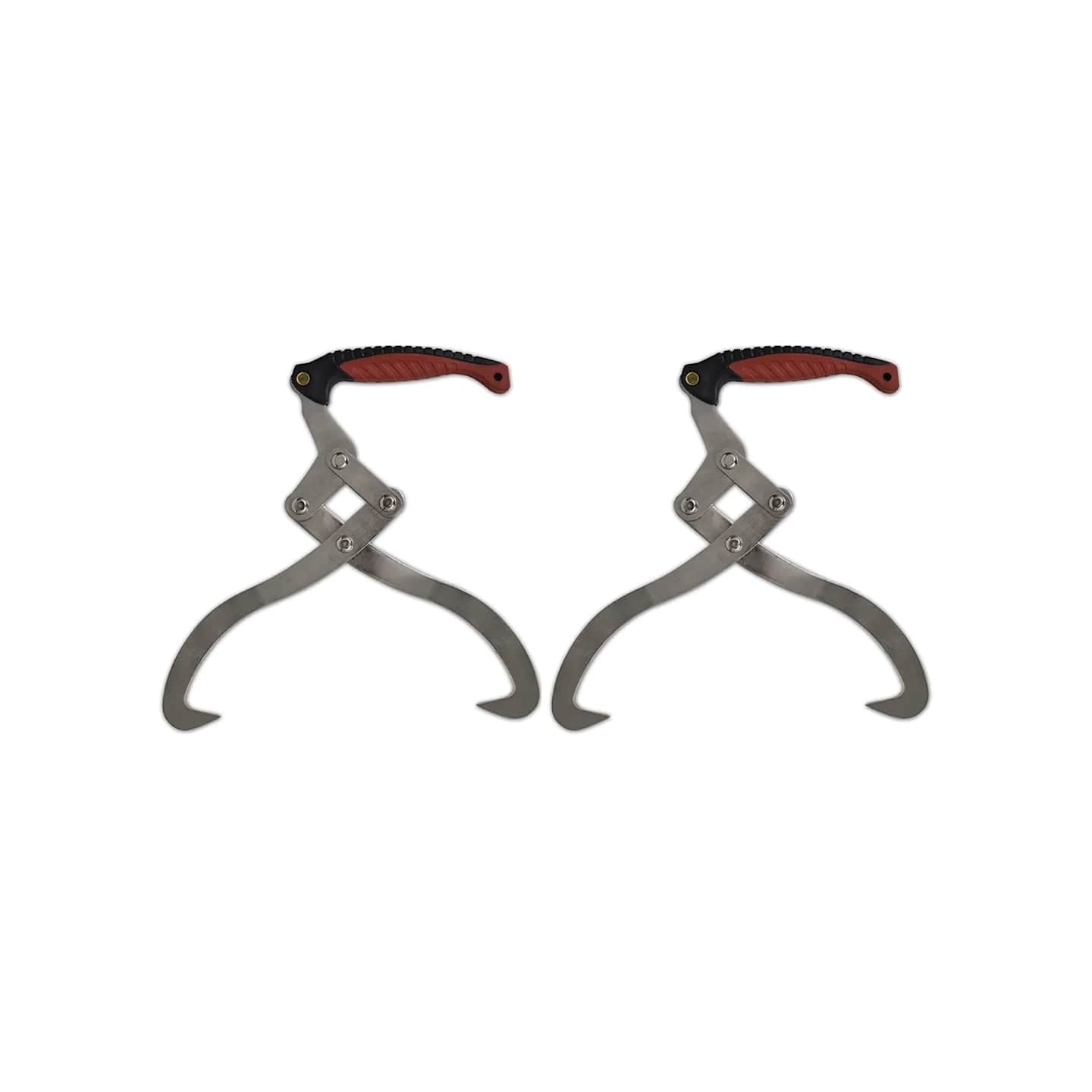 Pinces à bûches 2 pcs avec manche en TPR