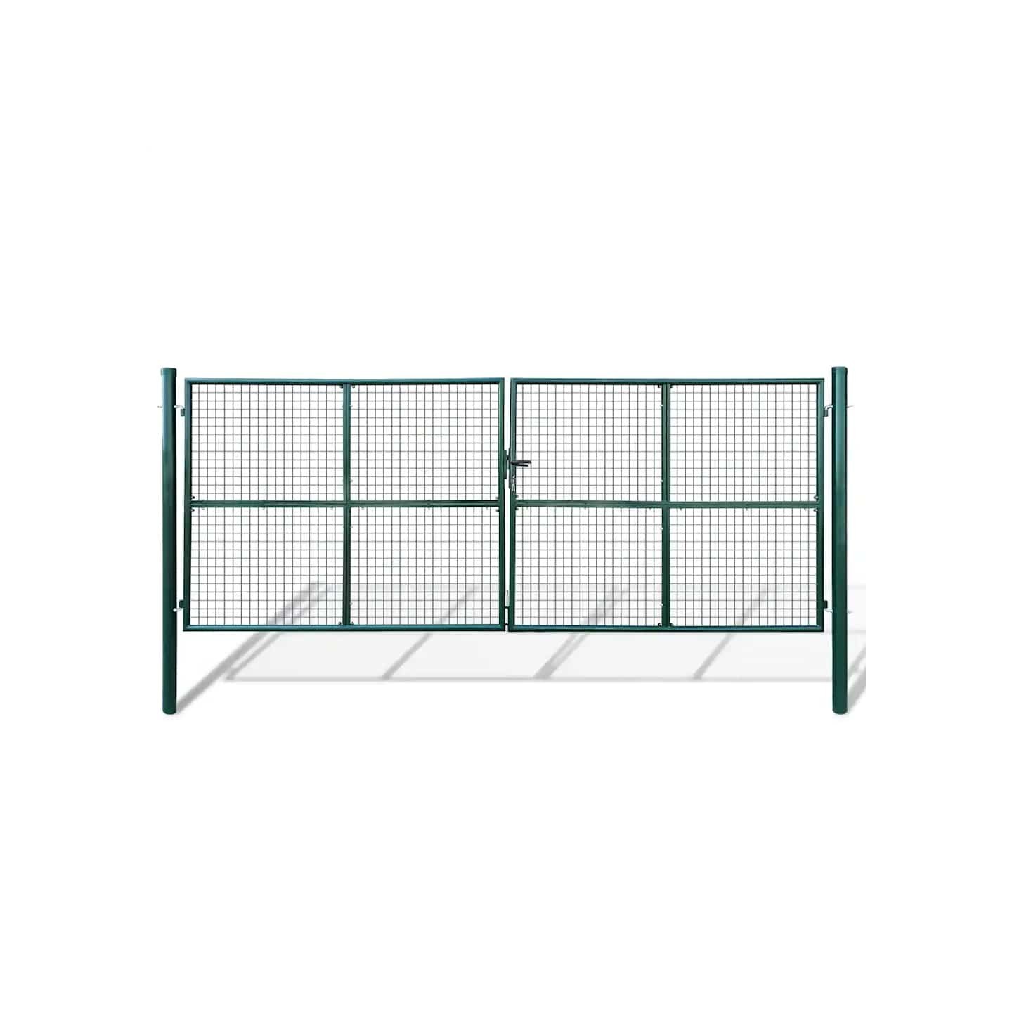 Portail de jardin en maille 400x150 cm