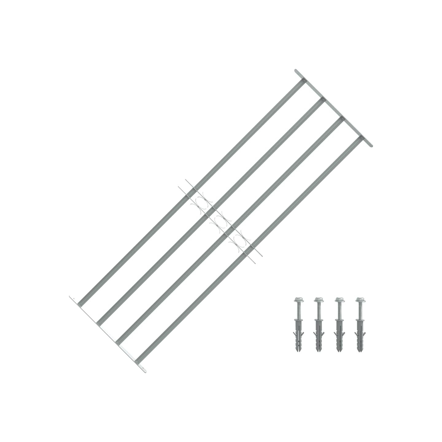 Grille réglable de sécurité de fenêtres et 4 barres 1000-1500mm