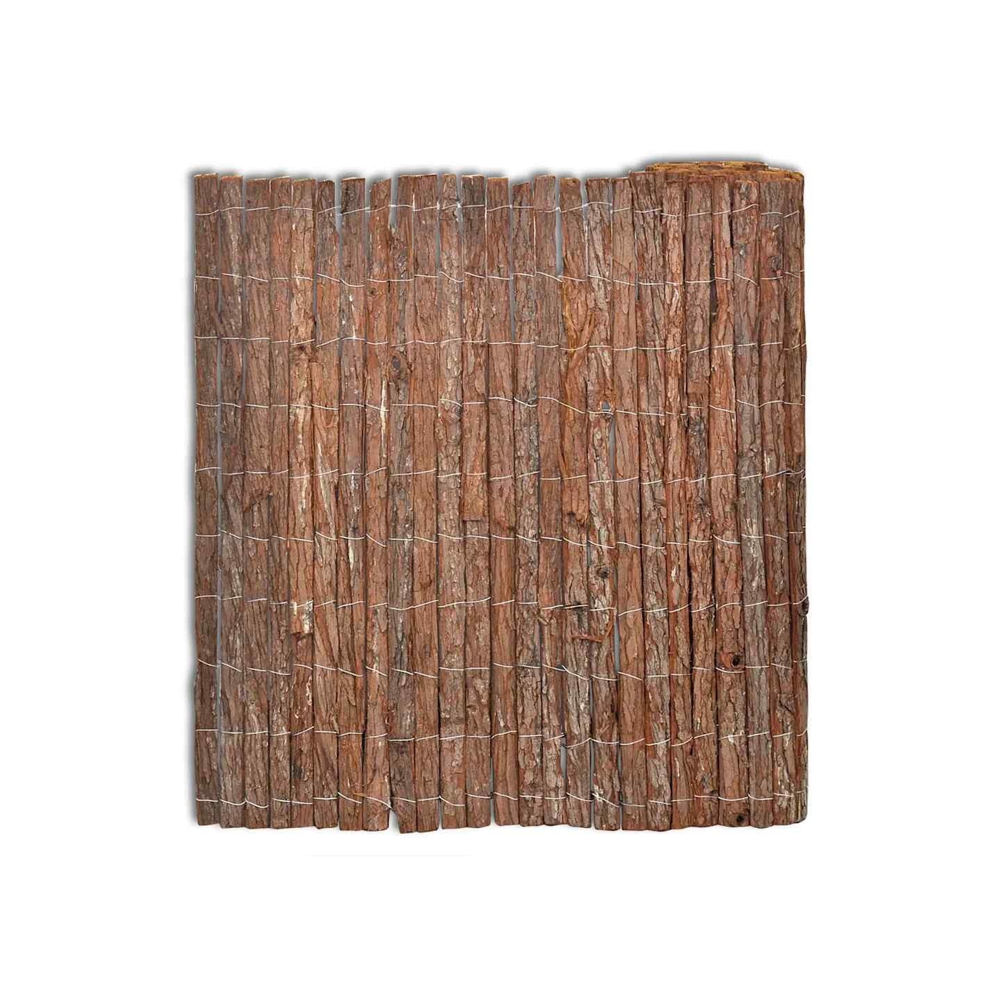 Clôture en écorce 400 x 100 cm