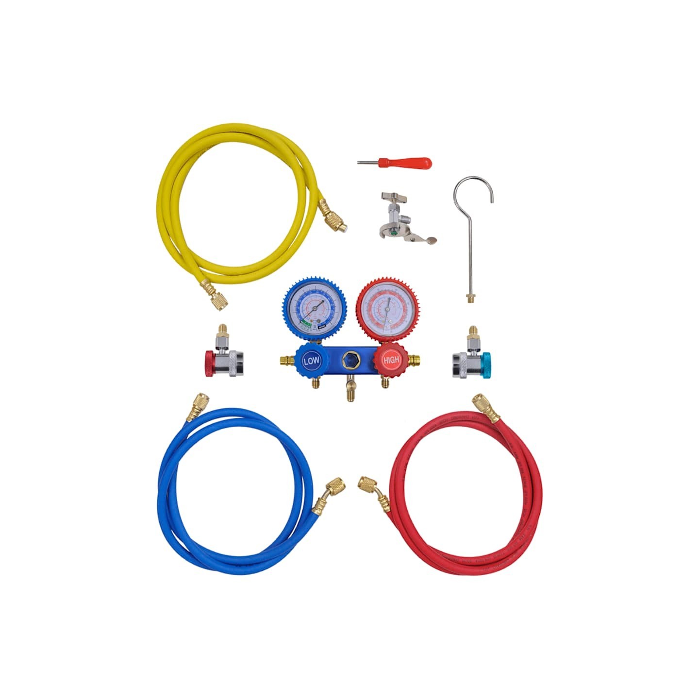 Set manifold 2 voies avec mallette