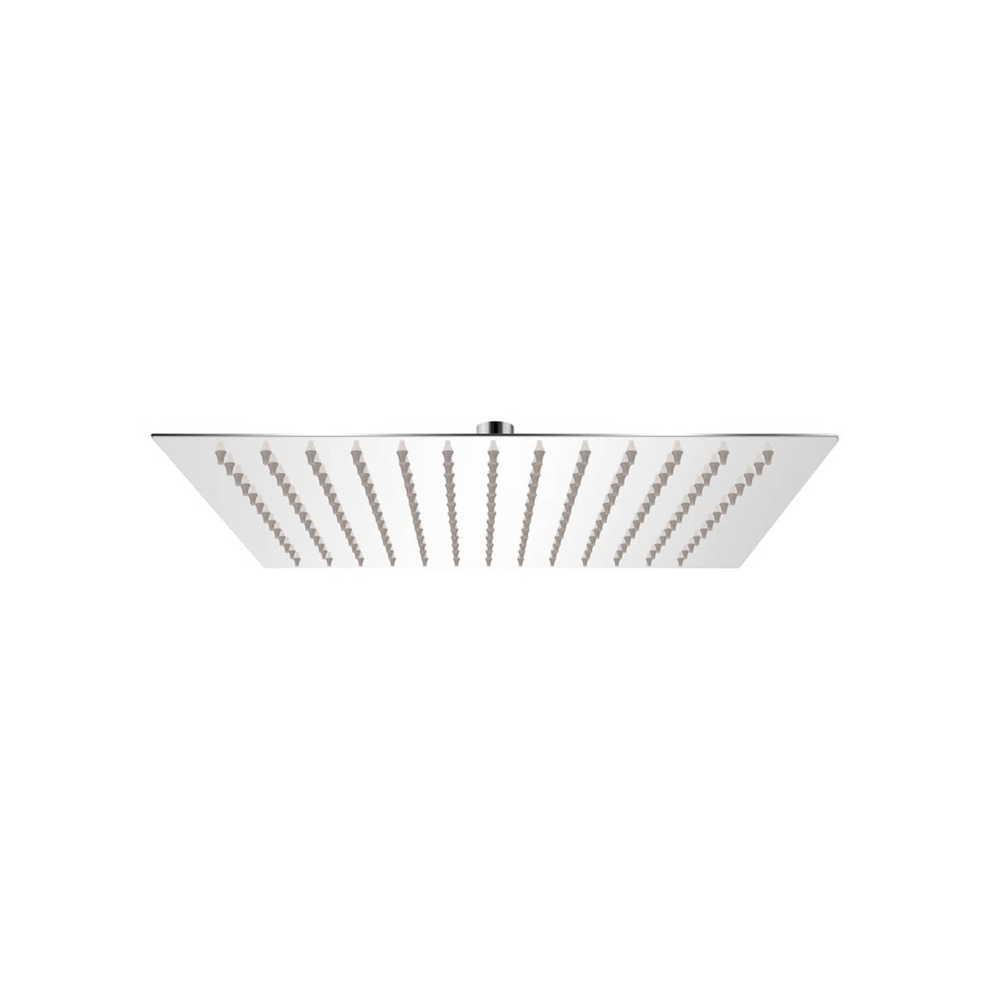 Tête de douche plongeante carrée en acier inoxydable 30x30 cm