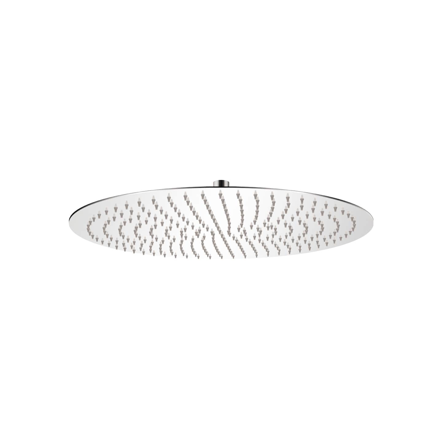 Tête de douche plongeante ronde en acier inoxydable 50 cm