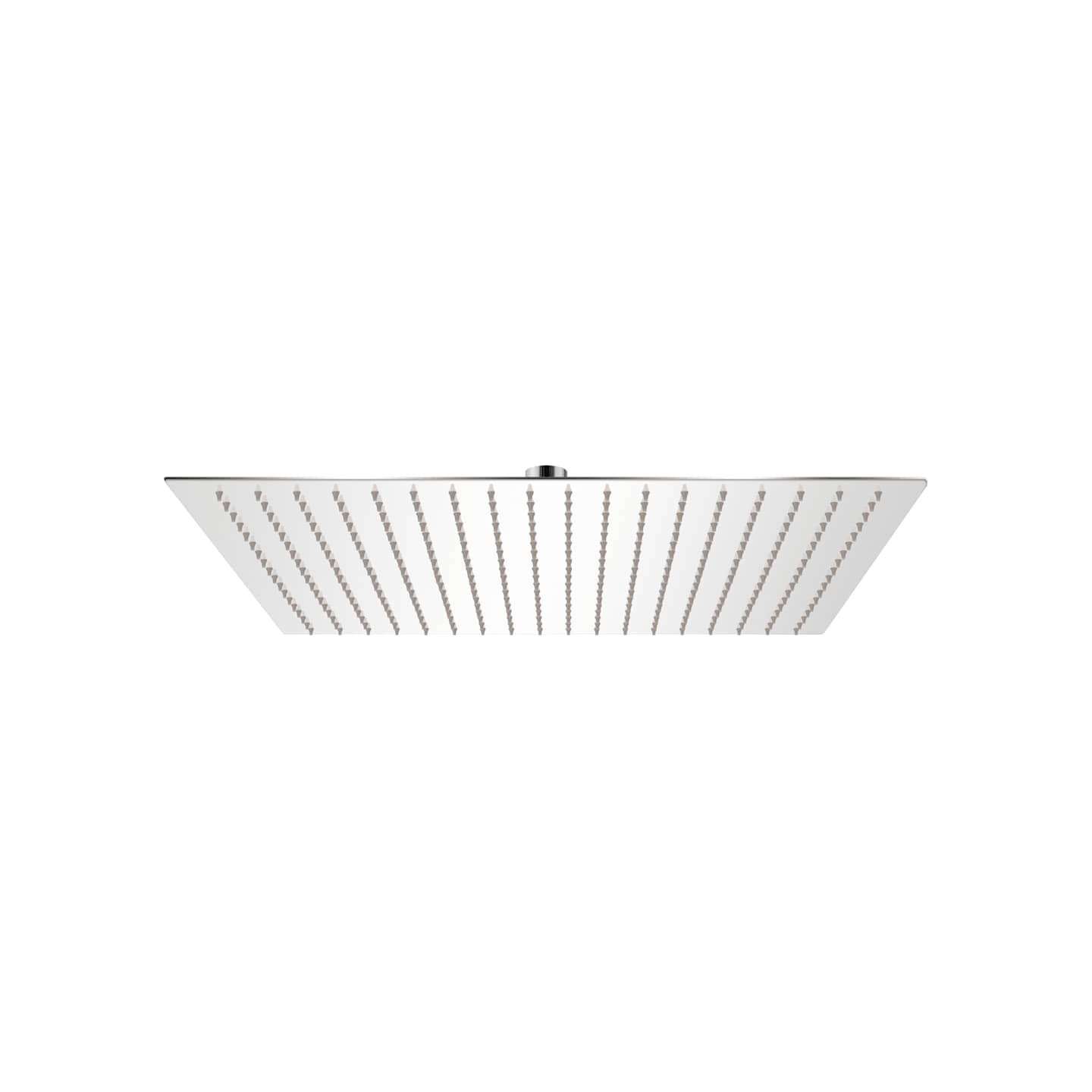 Tête de douche plongeante carrée en acier inoxydable 50x50 cm